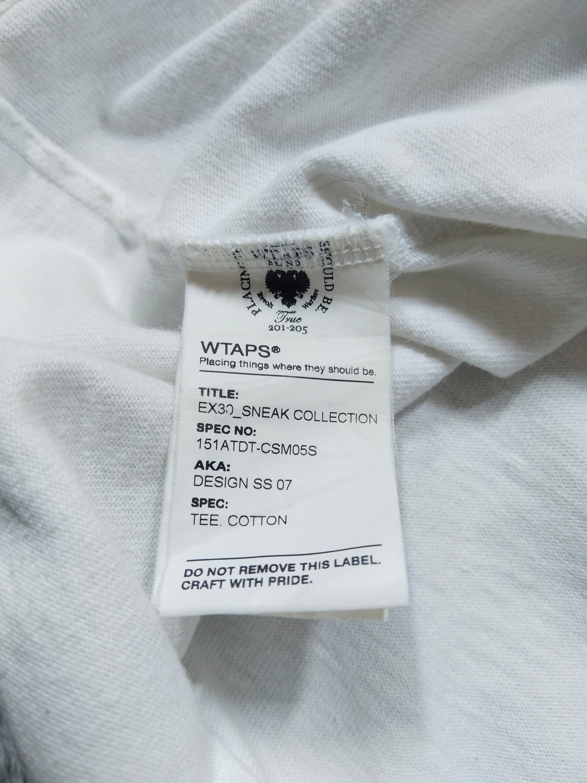 Wtaps VINTAGE WTAPS X MLB TEAM ELBRAM WHITE T SHIRT Size US S / EU 44-46 / 1 - 8 Thumbnail