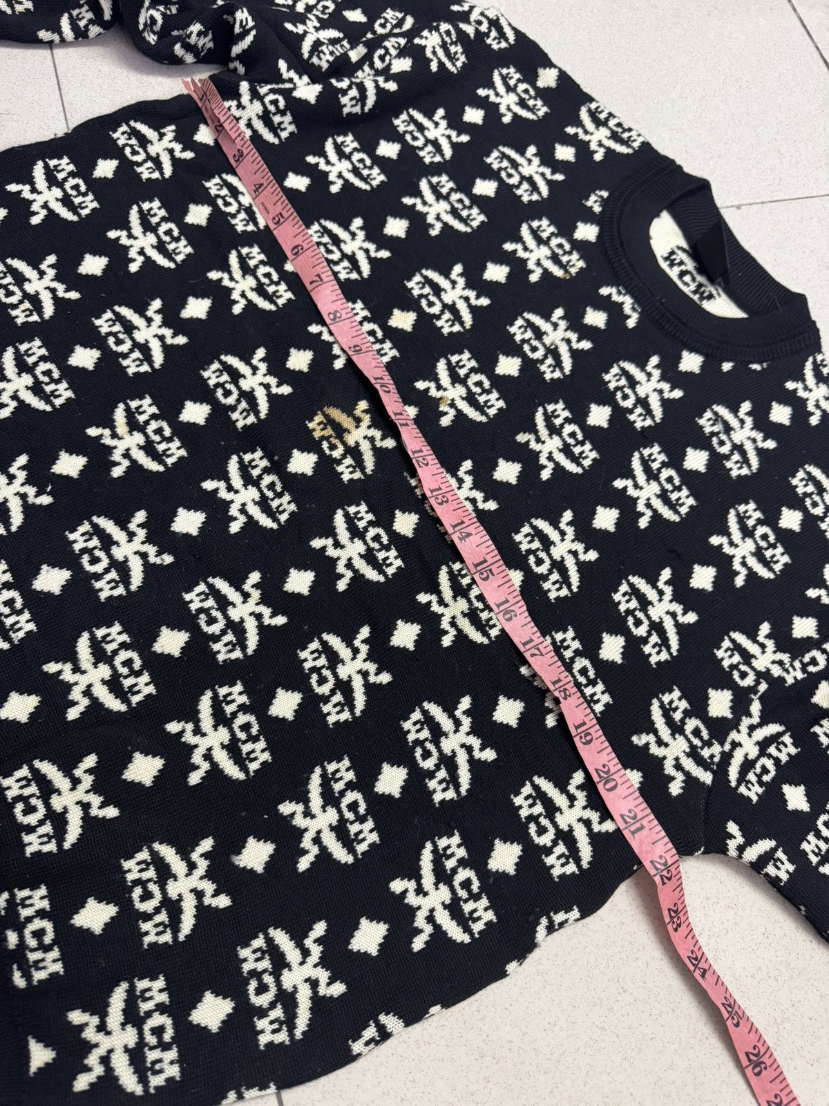 MCM MCM MONOGRAM KNITWEAR SWEATER Size US M / EU 48-50 / 2 - 9 Thumbnail