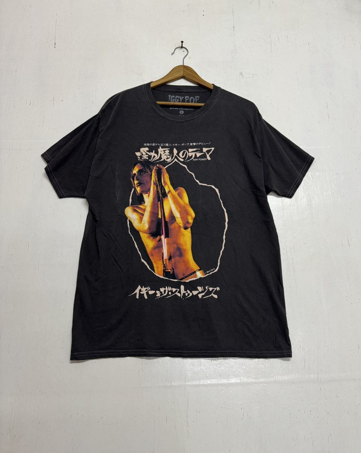 Band Tees × Vintage Iggy Pop Japanase Raw Power Size US L / EU 52-54 / 3 - 1 Thumbnail