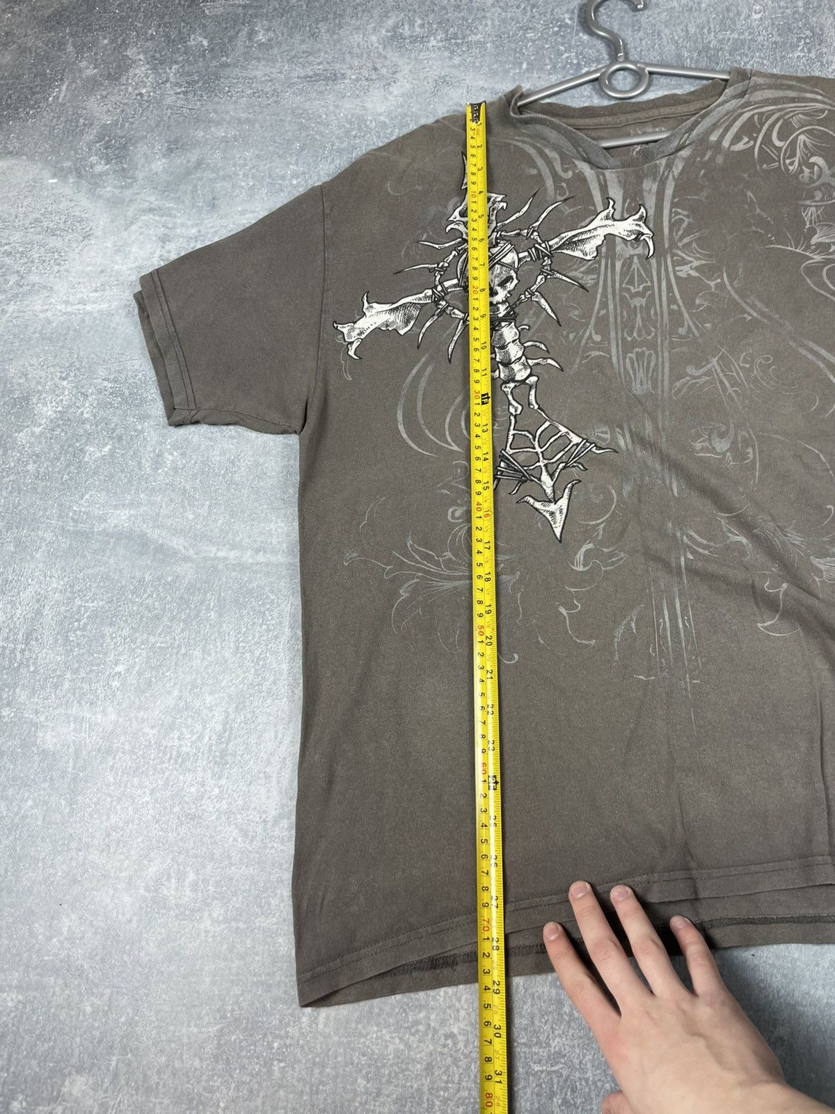 Chemistry Vintage Y2K affliction style chemistry overprint tee Size US XL / EU 56 / 4 - 6 Thumbnail