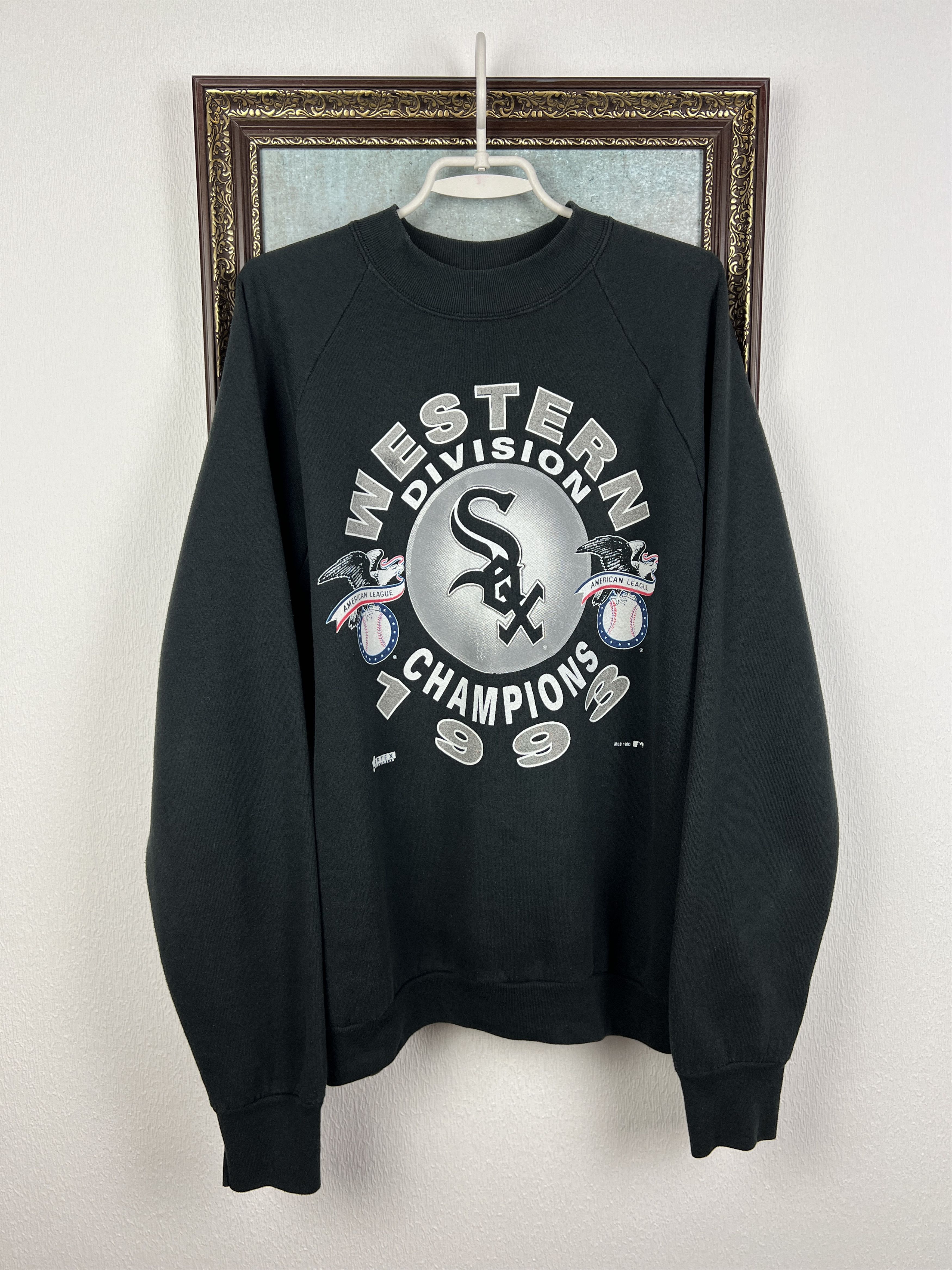 Fruit Of The Loom MLB Chicago White Sox Sweatshirt Champions Crewneck Print Size US XL / EU 56 / 4 - 1 Thumbnail