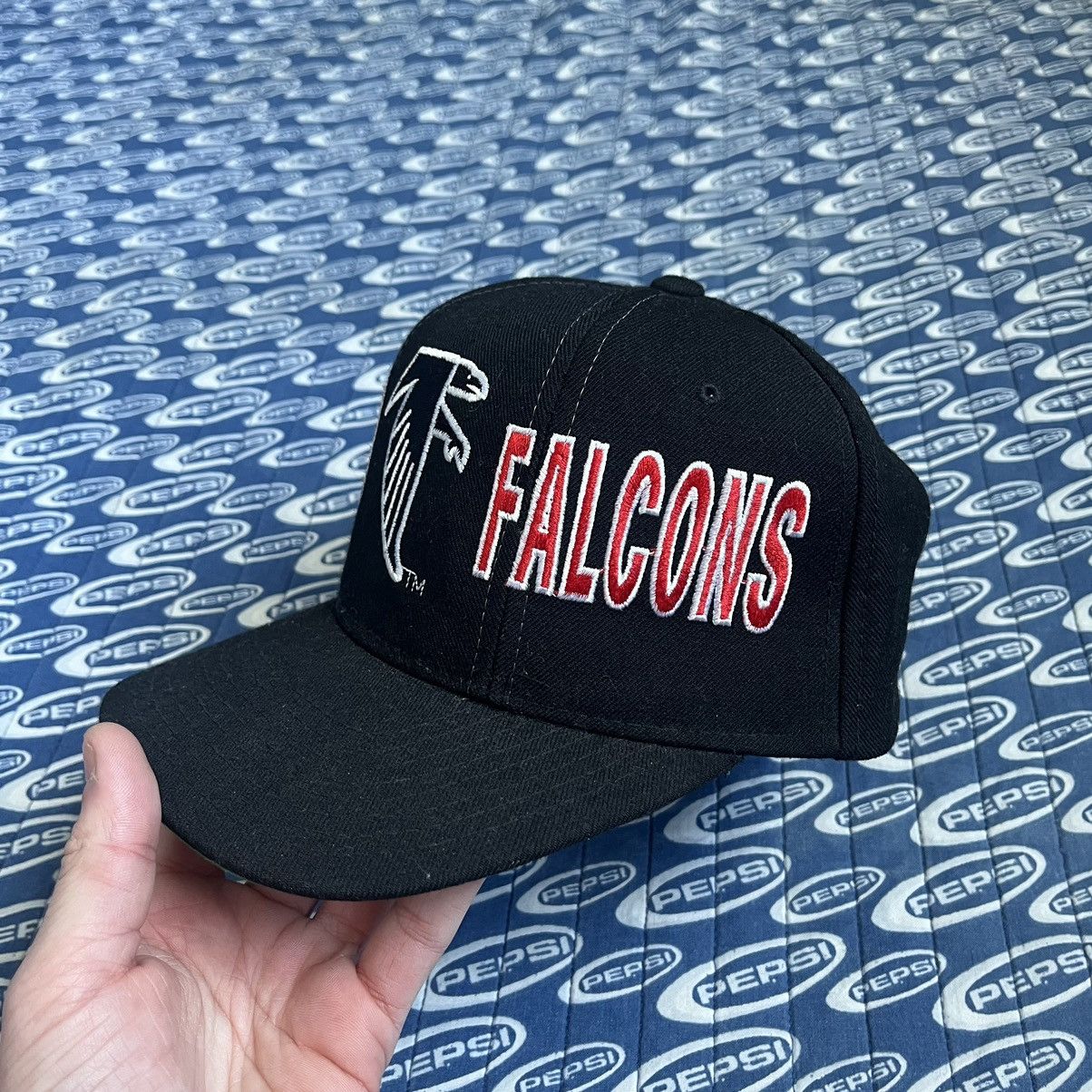 NFL × Starter × Vintage Vintage 90s Rare Starter NFL Football Atlanta Falcons Hat Size ONE SIZE - 2 Thumbnail
