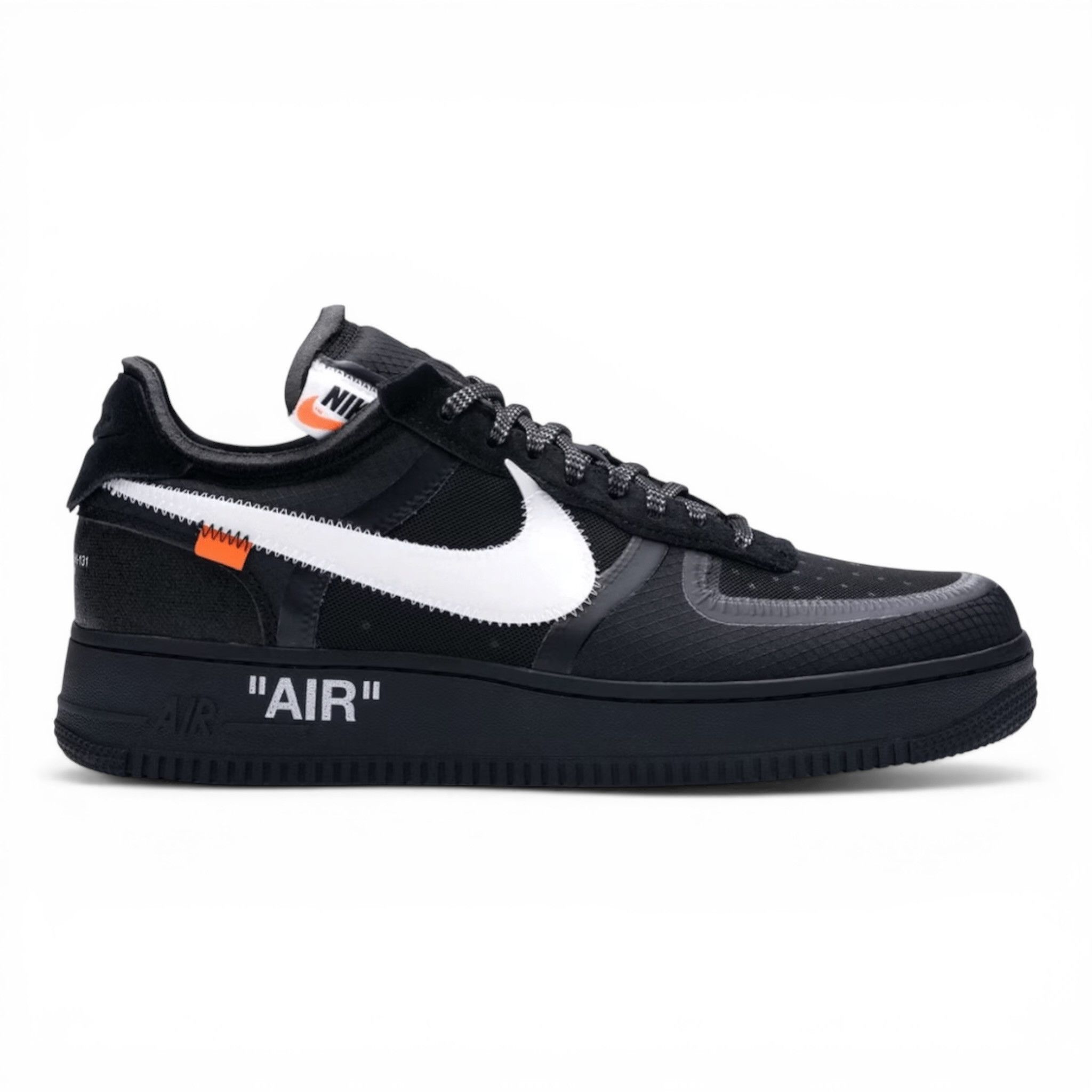 Nike Air Force 1 Low Off-White Black White Size US 5 / EU 37 - 1 Thumbnail