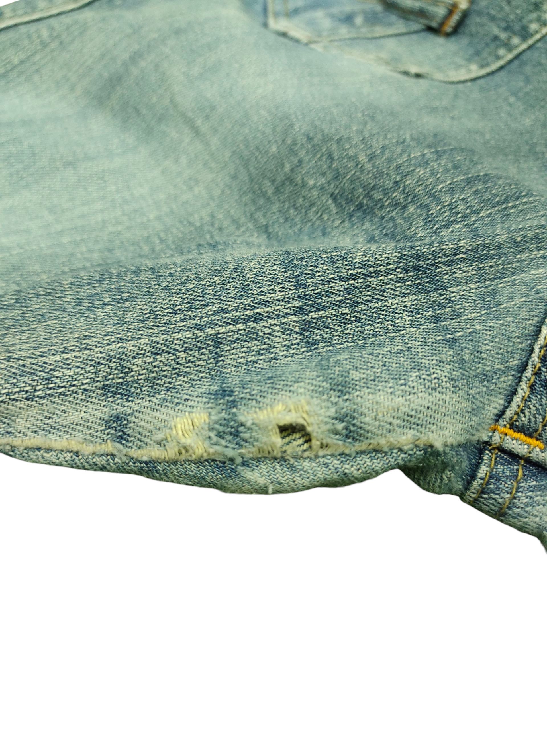 If Six Was Nine Flare Jeans Forty Second Japan Distress Denim Bootcut Size US 30 / EU 46 - 11 Thumbnail