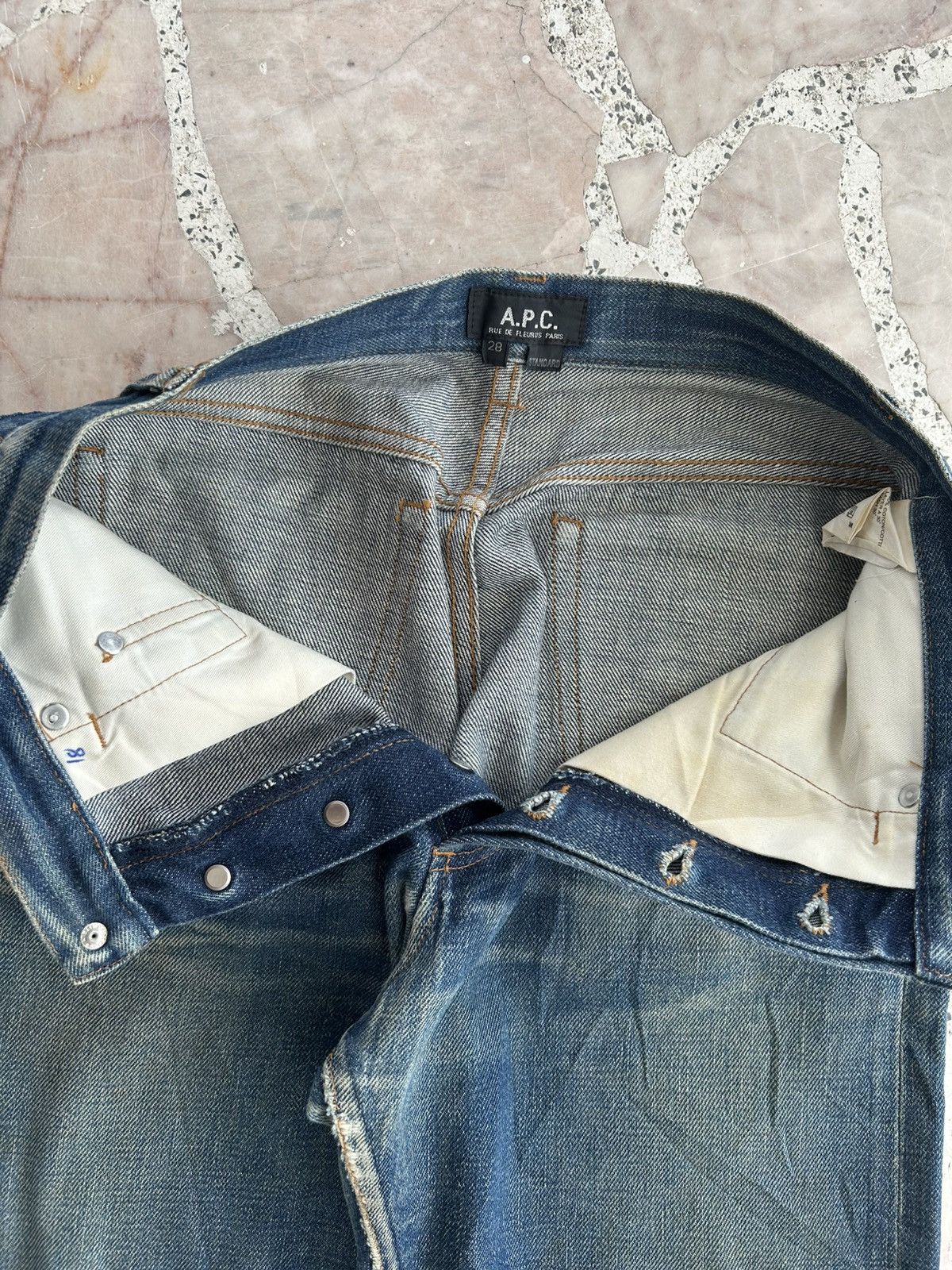 A.P.C. A.P.C Selvedge Japan Denim Size US 28 / EU 44 - 11 Thumbnail
