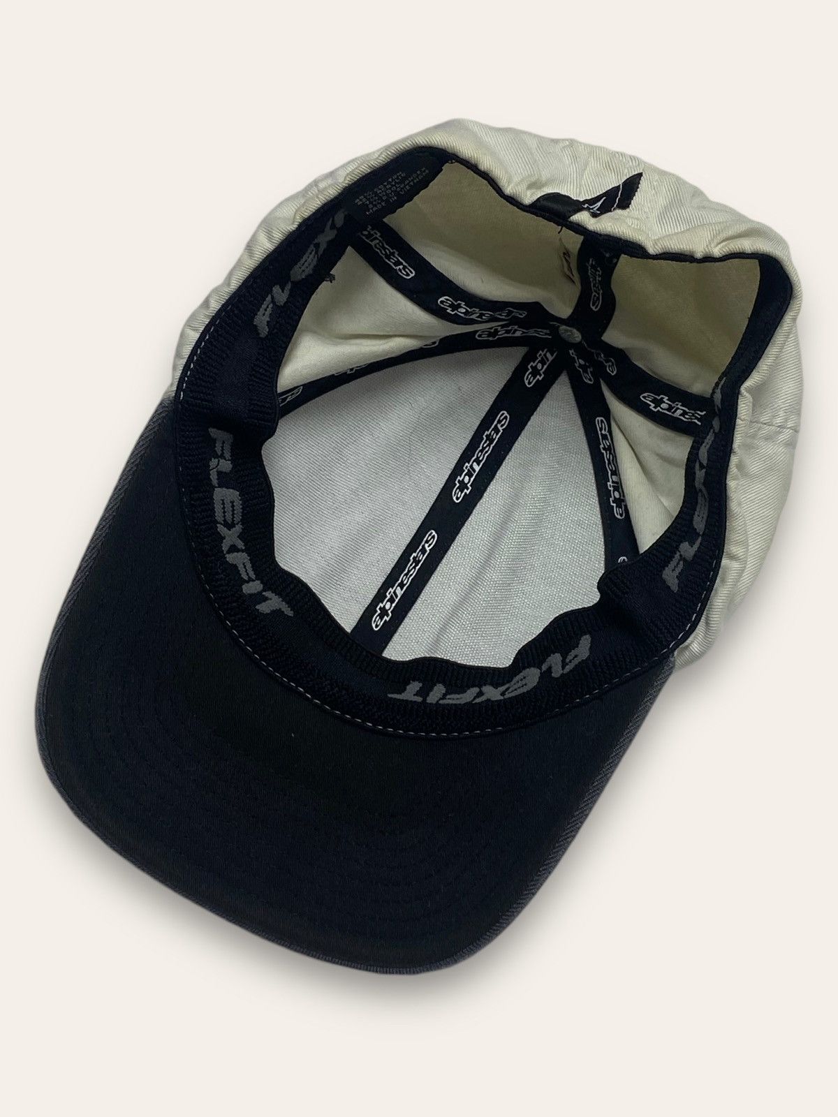 Alpinestars Vintage ALPINESTARS RACING FLEXFIT Blue Cap Cars Nascar Y2K Size ONE SIZE - 5 Thumbnail