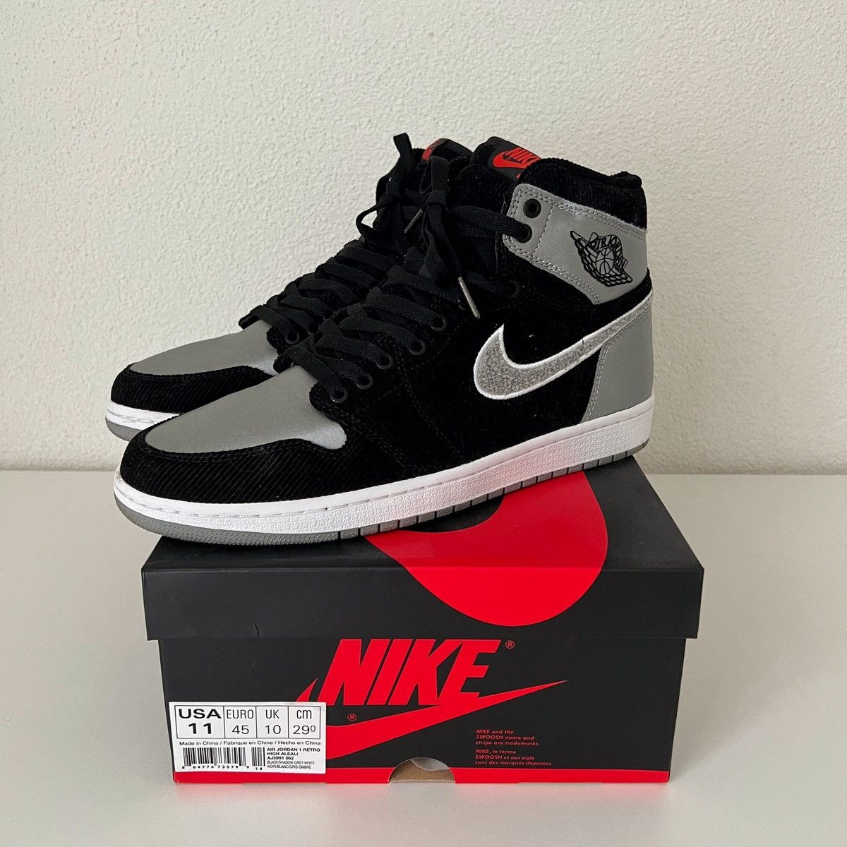 Jordan Brand Aleali May x Air Jordan 1 High «Shadow» Size US 11 / EU 44 - 1 Thumbnail
