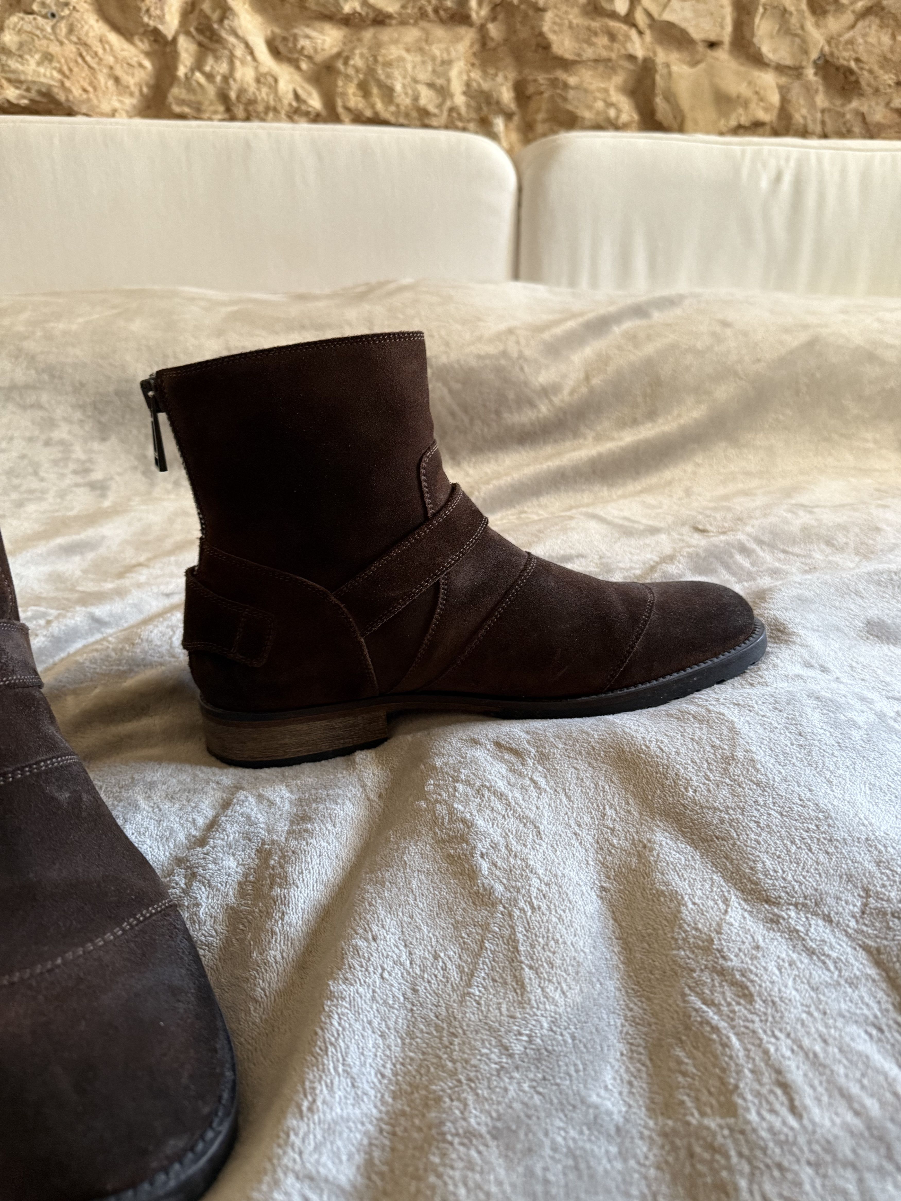 Belstaff Belstaff Brown Suede Boots Size US 11 / EU 44 - 2 Thumbnail
