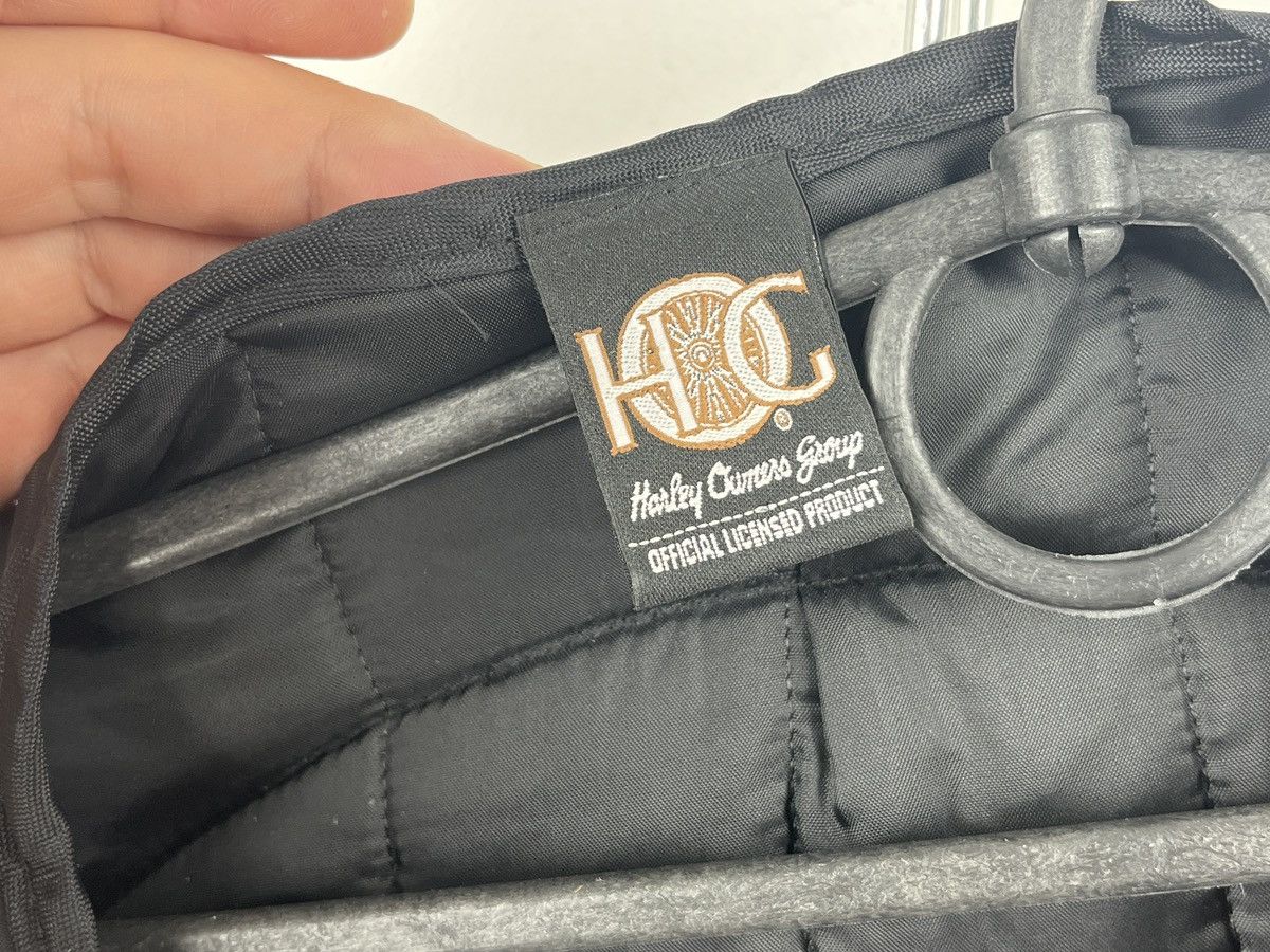 Japanese Brand × Vintage Harley Owners Group Vintage Black Rare Motorcycle Vest Size US L / EU 52-54 / 3 - 6 Thumbnail
