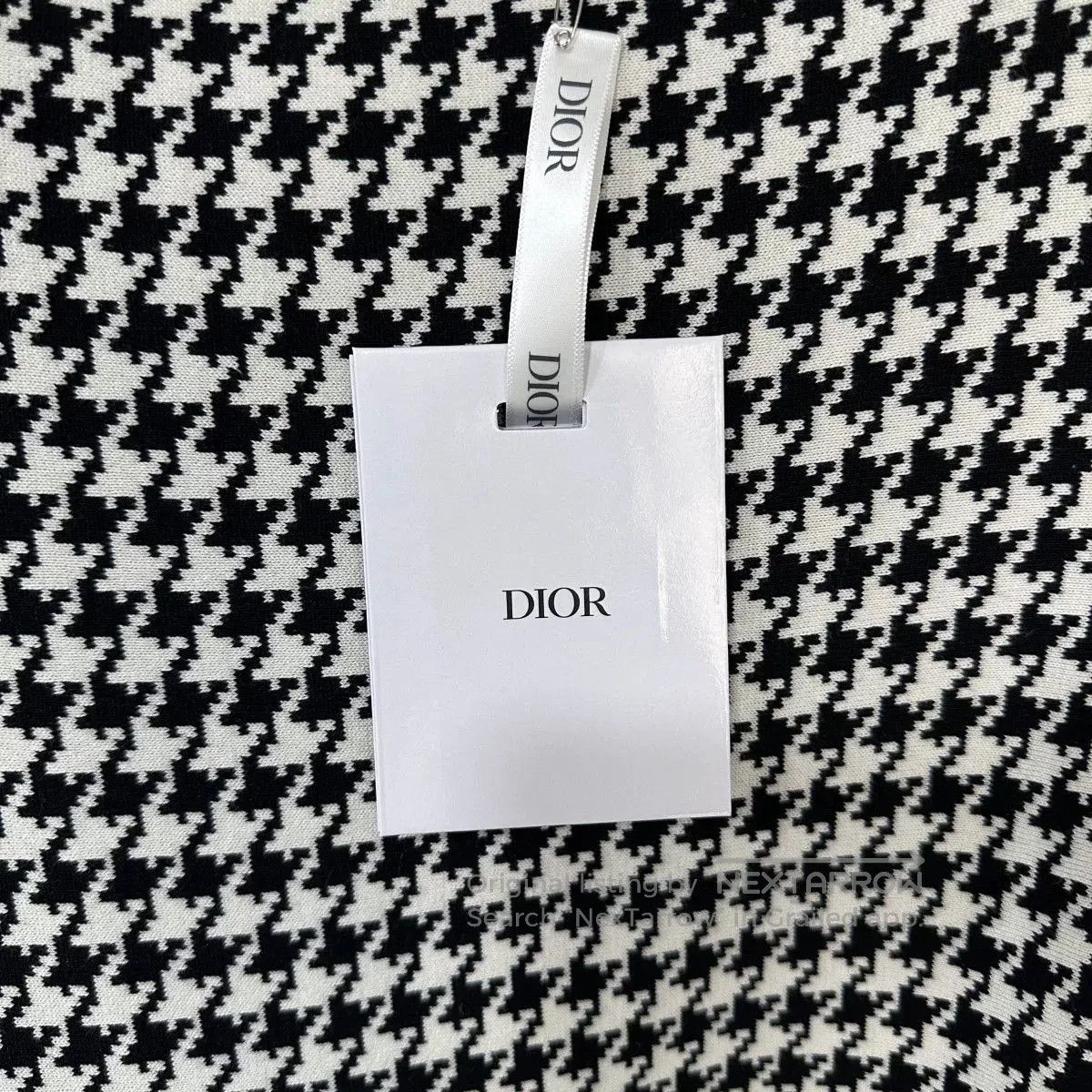 Dior Dior Sleeveless Houndstooth Dress. Size S / US 4 / IT 40 - 4 Thumbnail