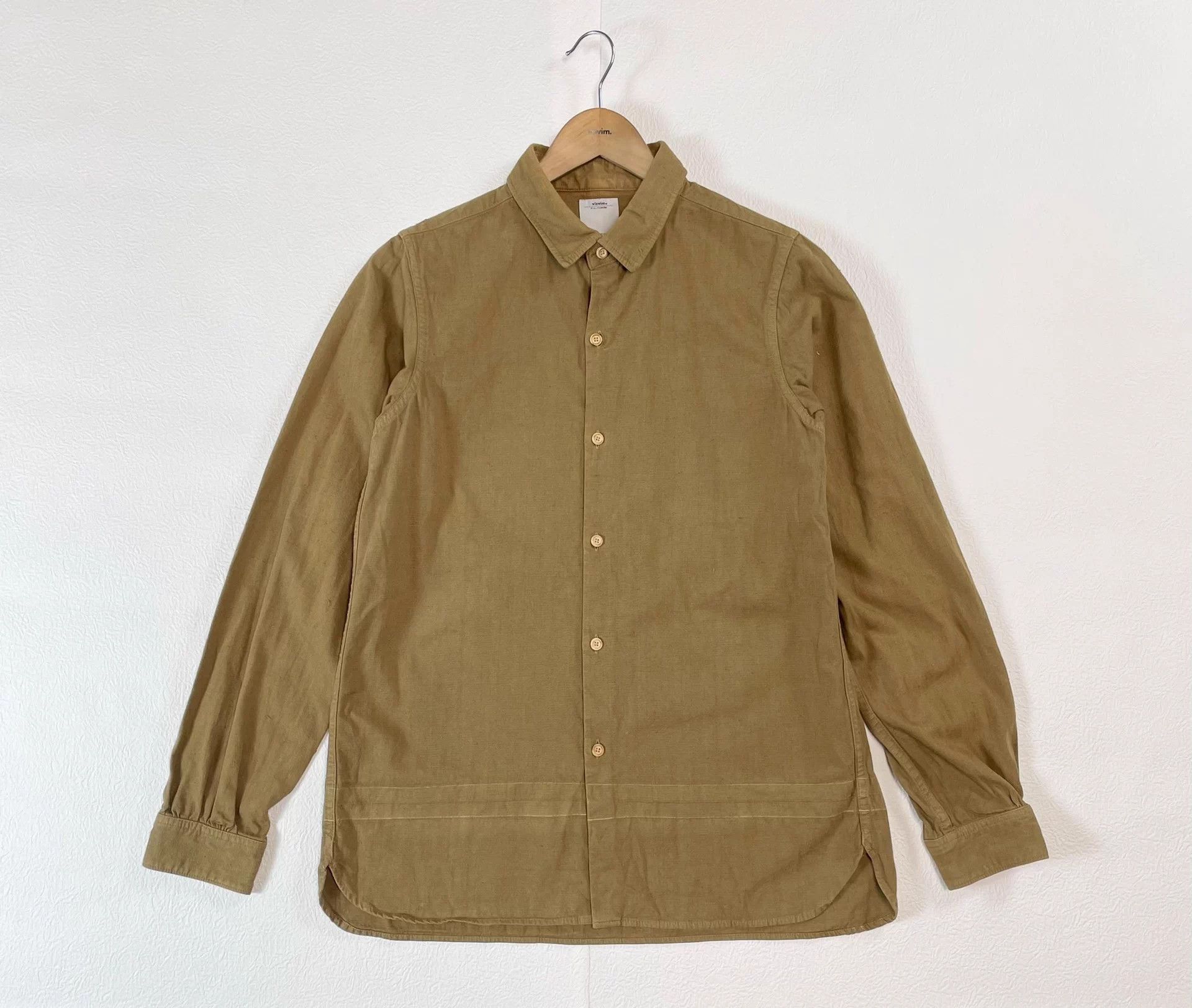 Visvim VISVIM LONG RIDER SHIRT L/S Plant-Dyed Size US S / EU 44-46 / 1 - 1 Thumbnail