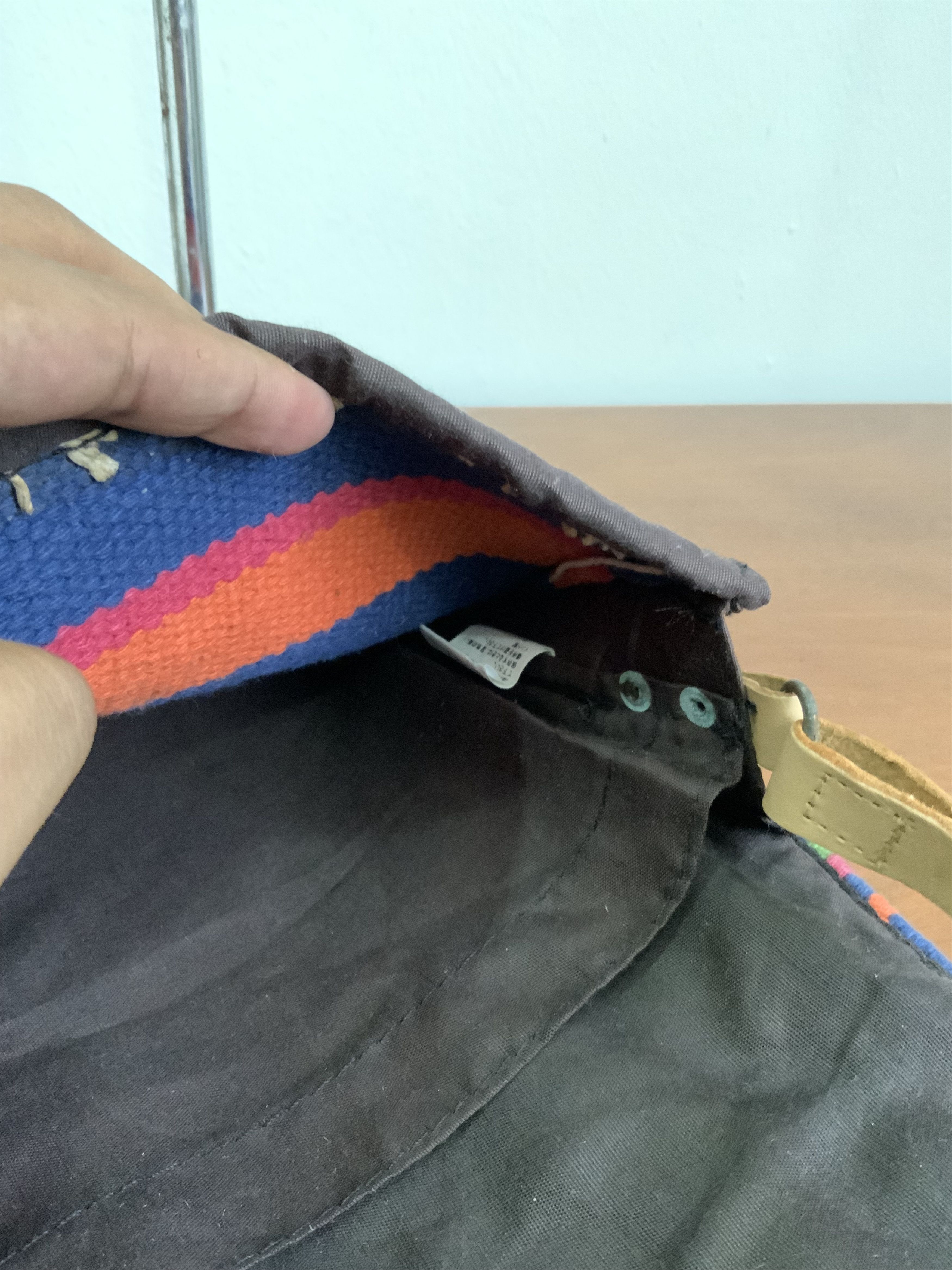 Japanese Brand Indigo Navajo Native Sling Cross Bag Size ONE SIZE - 12 Thumbnail