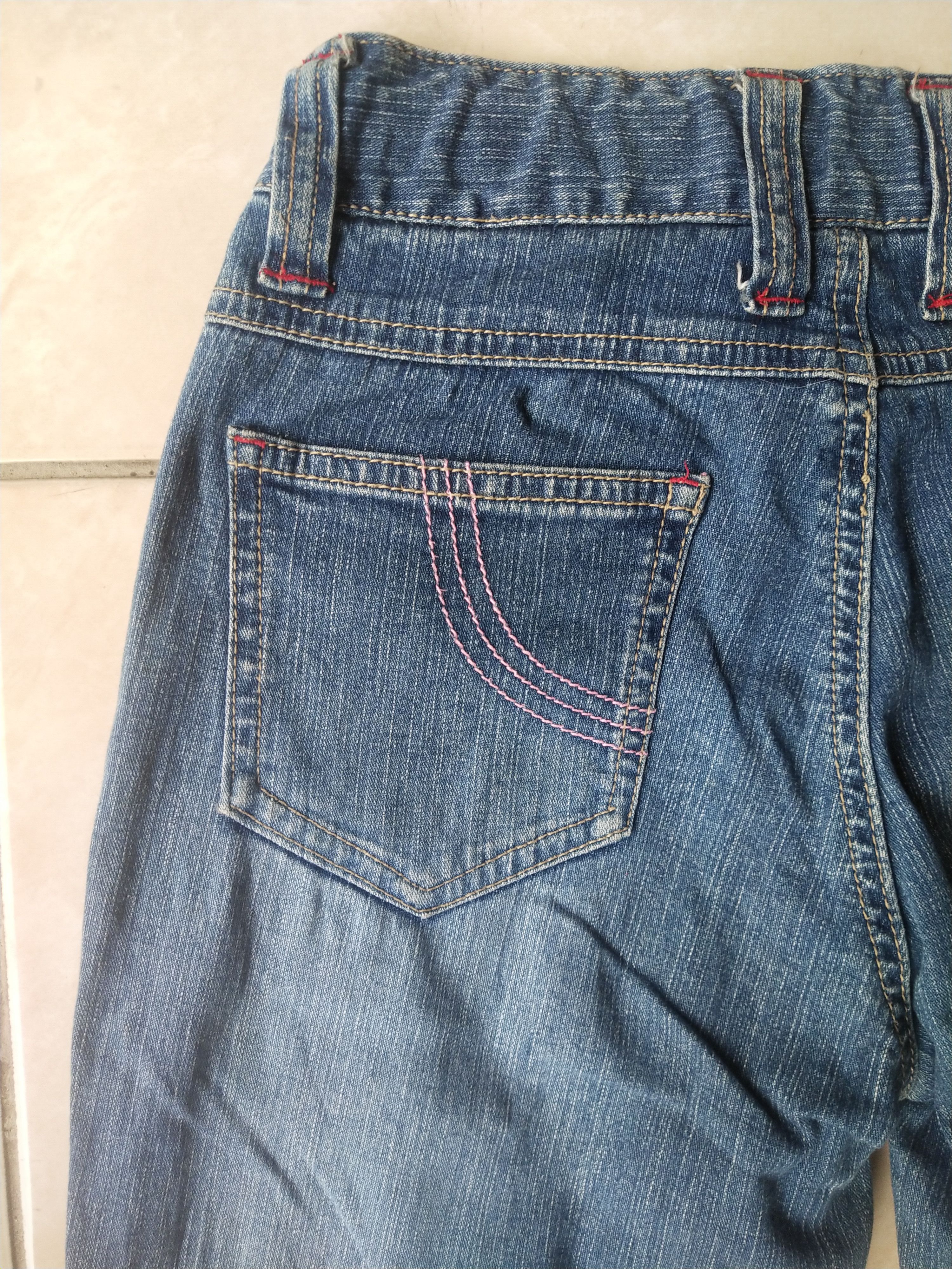 Disney Disney Stitch Flared Jeans Y2K Official Vintage Size 25" / US 0 / IT 36 - 6 Thumbnail