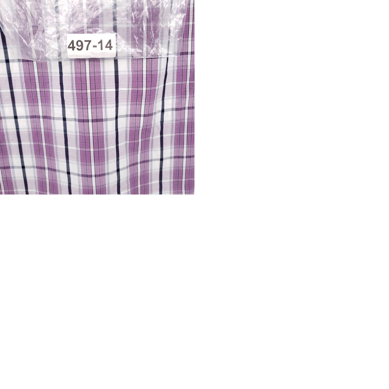 Vince Vince Shirt Mens L Large Button-Up Purple Plaid Short Sleeves Camp Casual Size US L / EU 52-54 / 3 - 9 Thumbnail