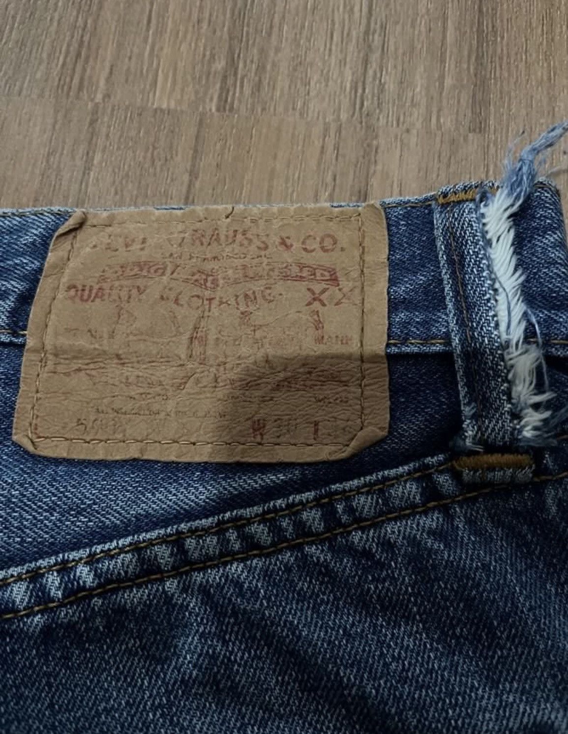 Levi's VINTAGE 70s LEVIS 501 BIG E ( TRANSITIONAL PERIOD MODEL ) Size US 29 - 4 Thumbnail
