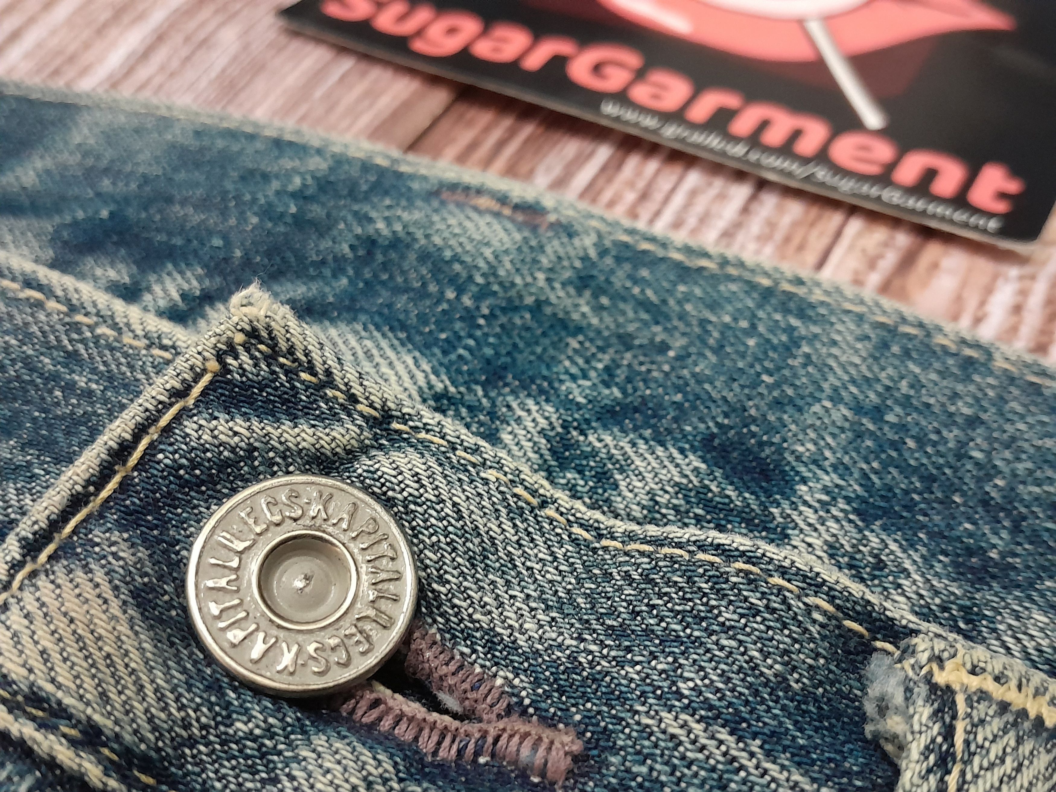 Japanese Brand KAPITAL jeans Selvedge Vintage Size US 33 - 9 Thumbnail