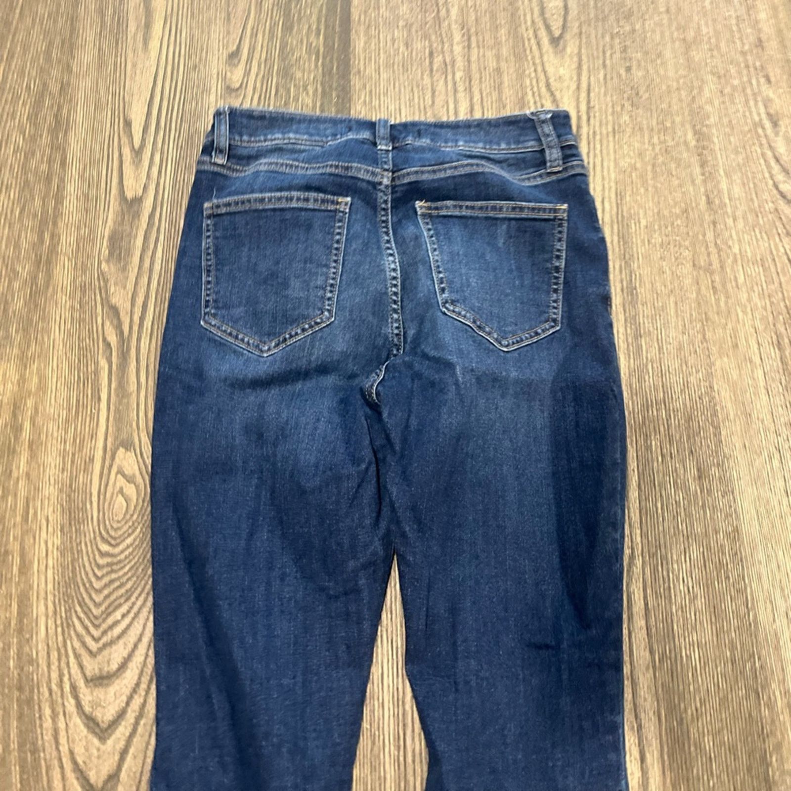 Vintage Cunina Super High Rise Ankle Skinny Jeans Distressed Size 7 Size 28" / US 6 / IT 42 - 12 Thumbnail