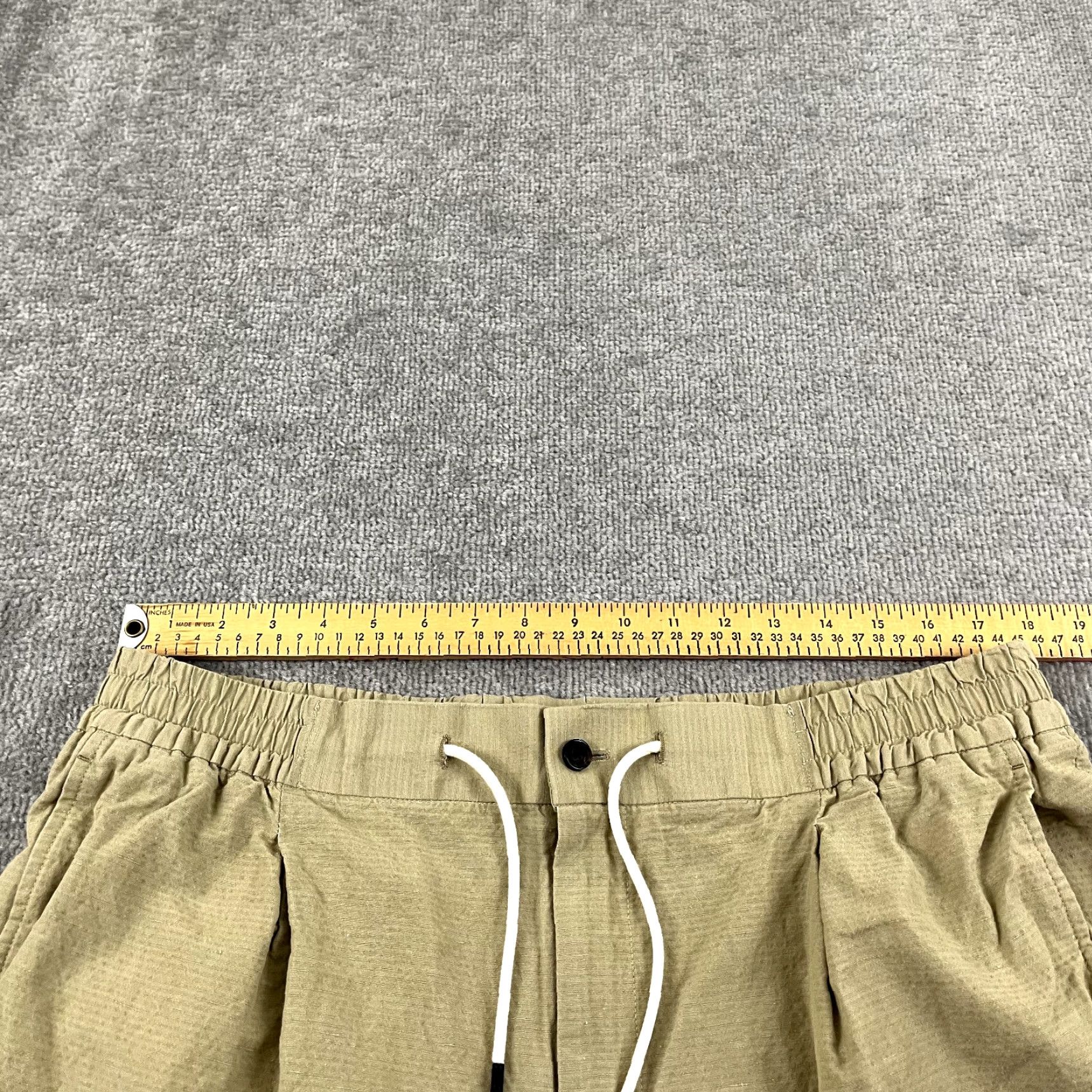 Vintage VINTAGE Spier & Mackay Men's Pants Size 38 x 32 Brown Linen Blend Slim Trousers Casual Business Size US 38 / EU 54 - 4 Thumbnail