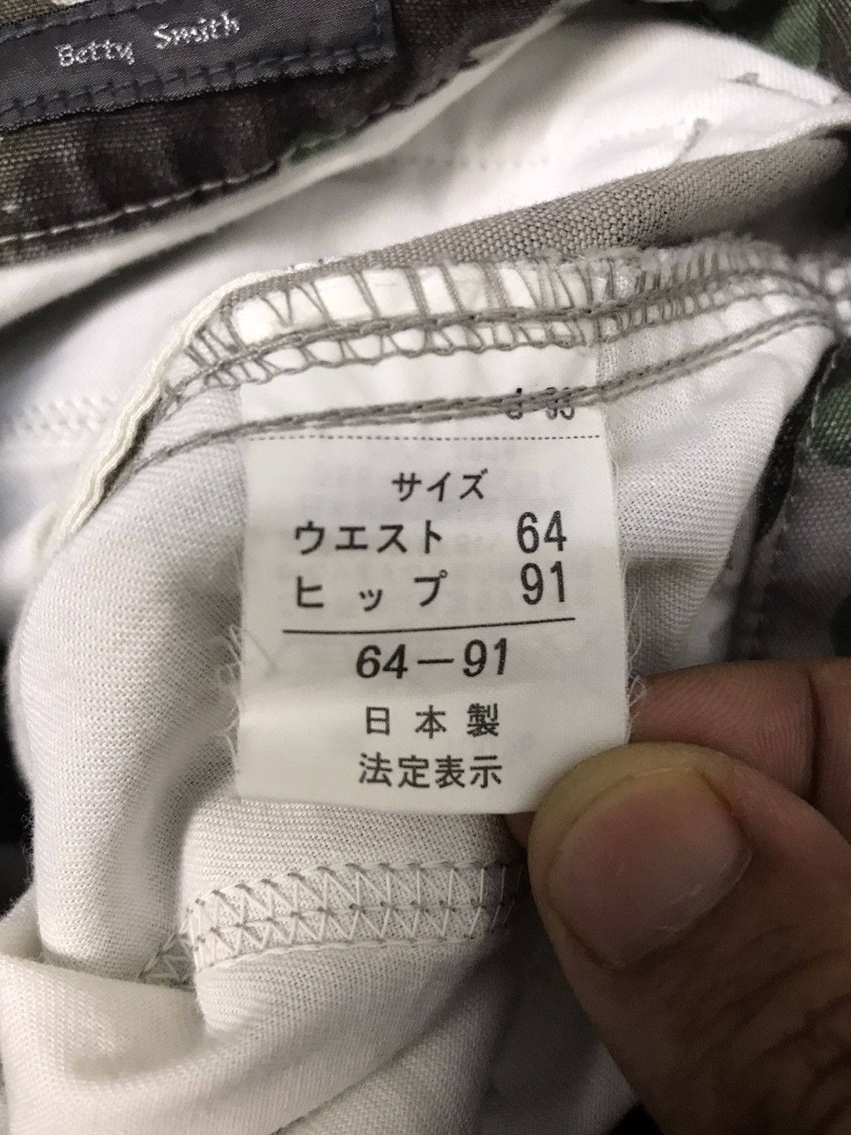 Hysteric Glamour × If Six Was Nine × Japanese Brand Japanese Betty Smith Came Cargo Pant Size US 30 / EU 46 - 8 Thumbnail