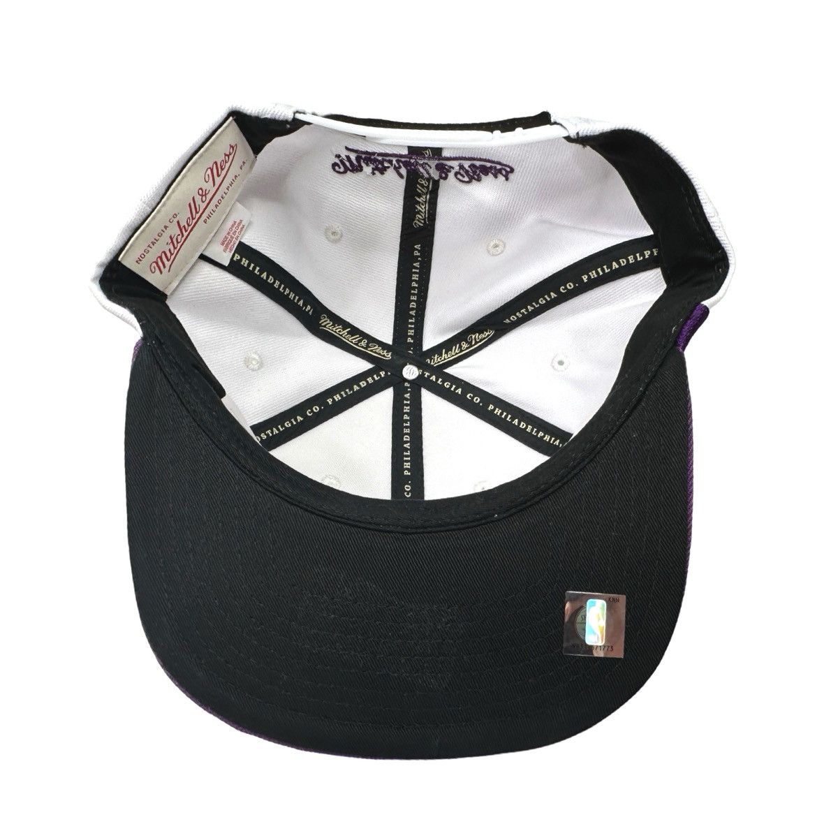 Mitchell & Ness × NBA Mitchell & Ness L.A. Lakers Shark Tooth SnapBack Size ONE SIZE - 8 Thumbnail