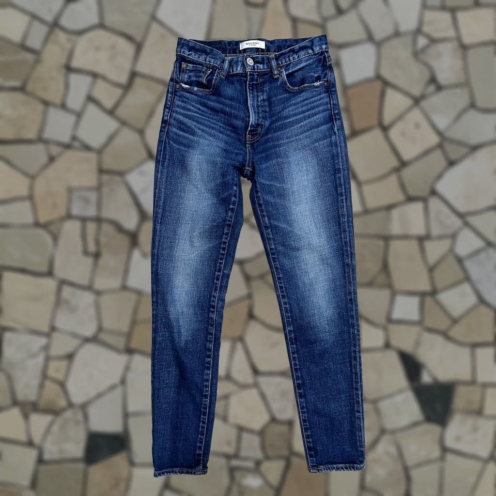 MOUSSY Moussy Vintage Cameron Skinny Blue Denim Jean Japan Made Women’s 27x27 Size 27" / US 4 / IT 40 - 1 Thumbnail