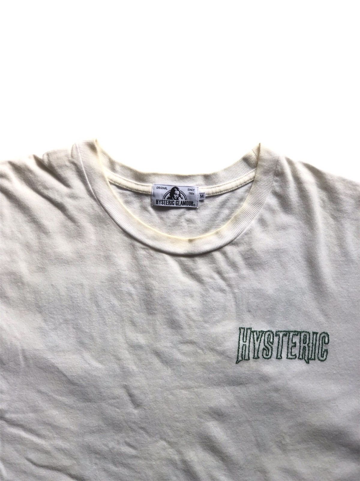 Hysteric Glamour Hysteric Glamour Big Embroidered Logo Tee Size US M / EU 48-50 / 2 - 5 Thumbnail