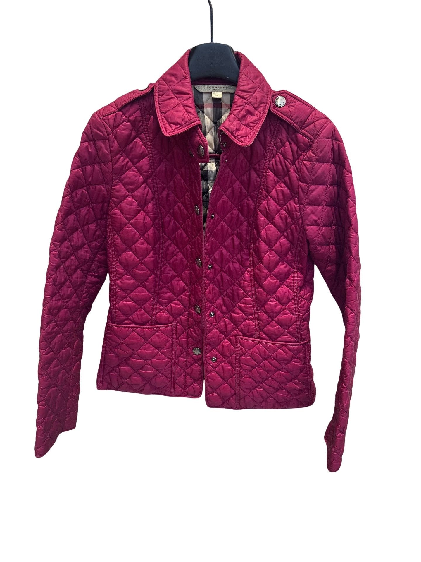 Burberry Burberry Brit Quilted Jacket Pink Size XS Size XS / US 0-2 / IT 36-38 - 1 Thumbnail