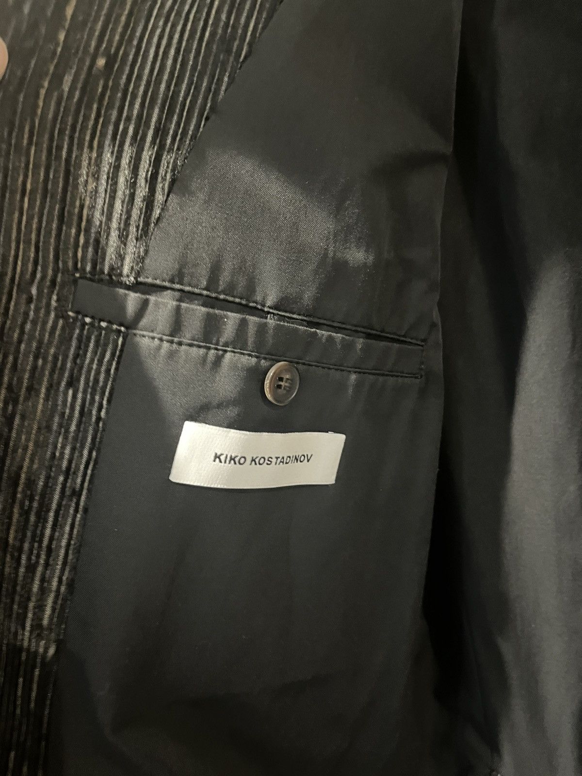 Kiko Kostadinov Kiko Kostadinov Halics Blazer Melange Size 46R - 5 Thumbnail
