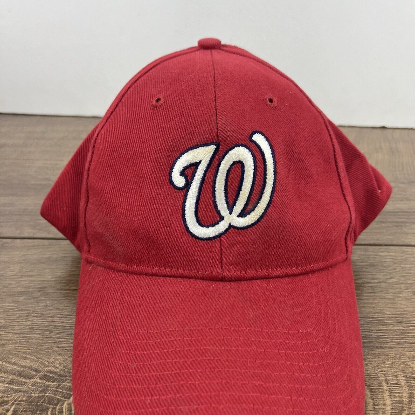 Other Washington Nationals Hat Red Adjustable Hat MLB Nats Red Adu Size ONE SIZE - 6 Thumbnail