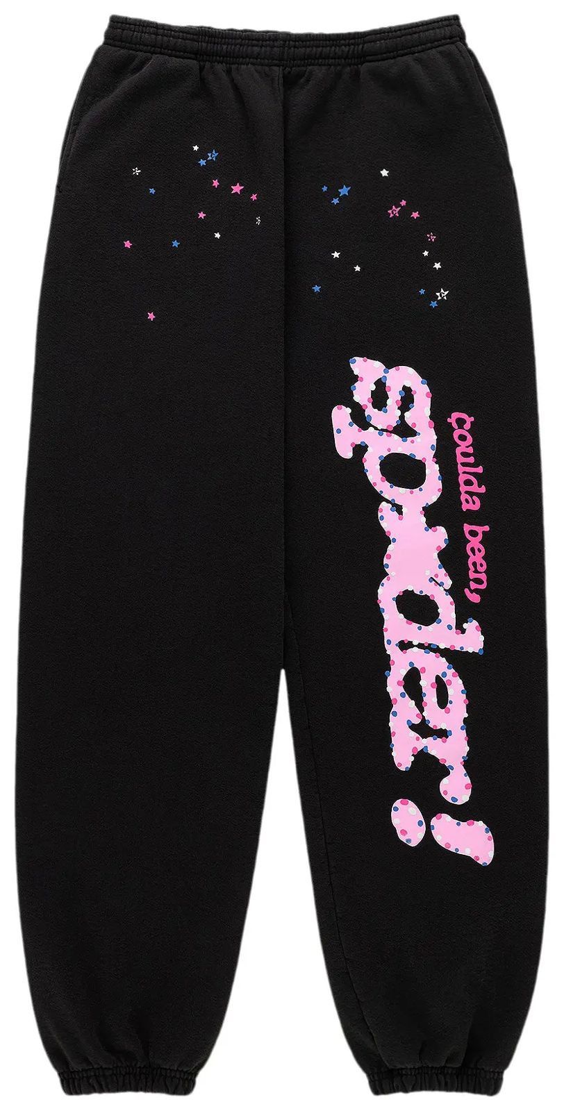 Sp5der SP5DER 'PUNK V2 Owl' Rhinestone Black & Pink Sweats Size US 30 / EU 46 - 1 Preview