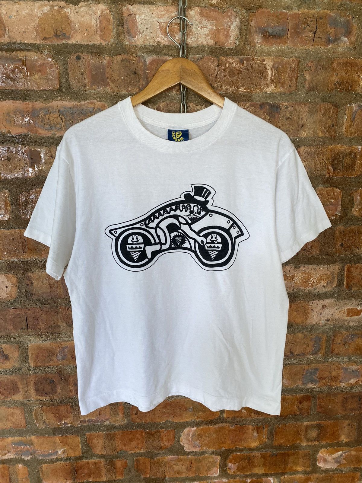 Billionaire Boys Club SS07 BBC racing cyberpunk tee Size US M / EU 48-50 / 2 - 2 Thumbnail