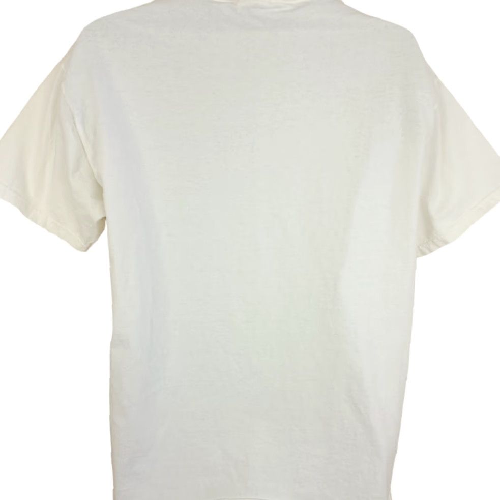 Hanes VINTAGE Hanes Not Ever T Shirt Mens Size Large White Cotton 90s Funny Y2K humor joke T-Shirt Mens Size US L / EU 52-54 / 3 - 4 Thumbnail