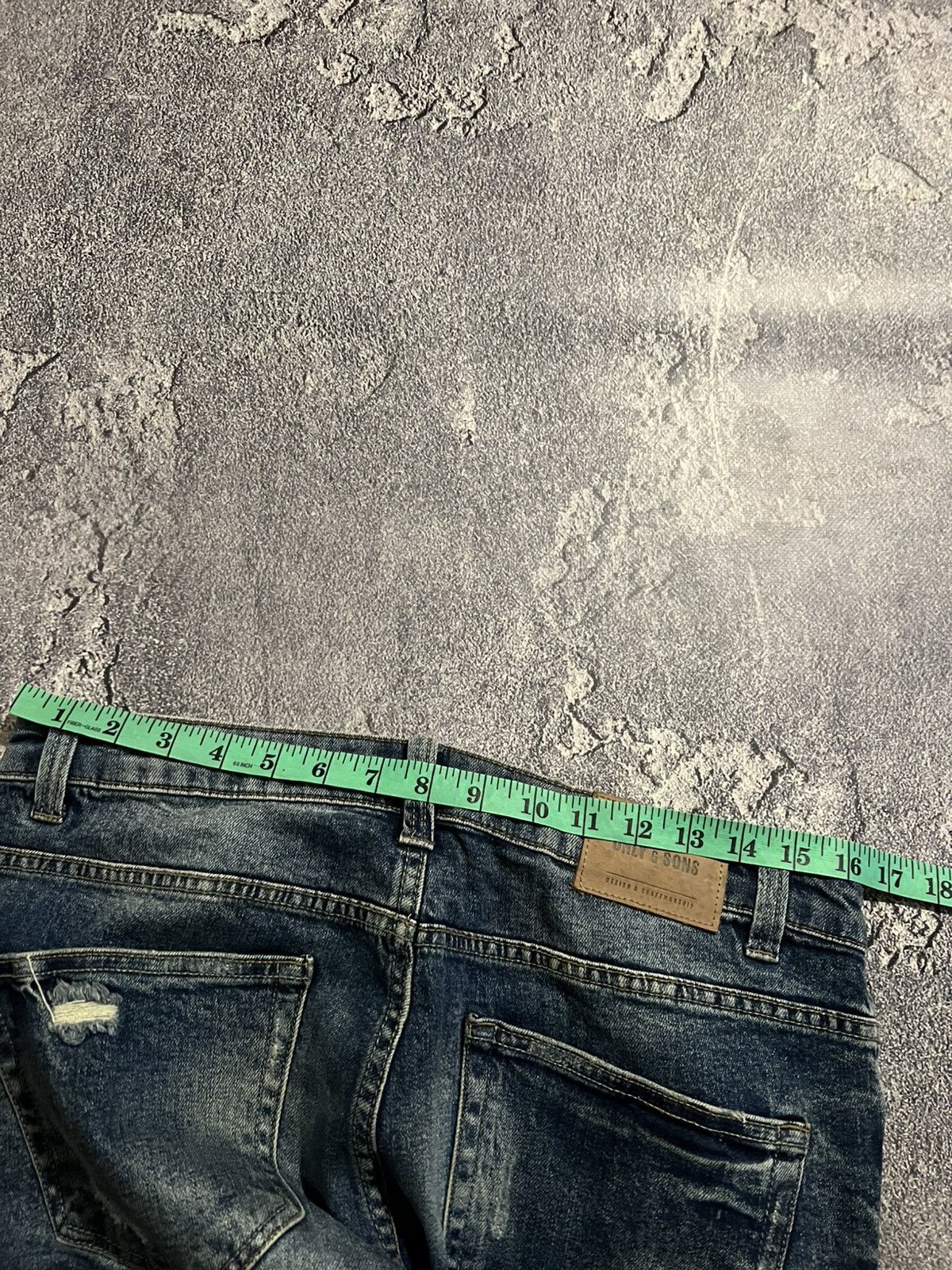 Japanese Brand Destroyed Washed Y2K Skinny Fit / Hysteric Glamour Style 90 Size US 32 / EU 48 - 5 Thumbnail