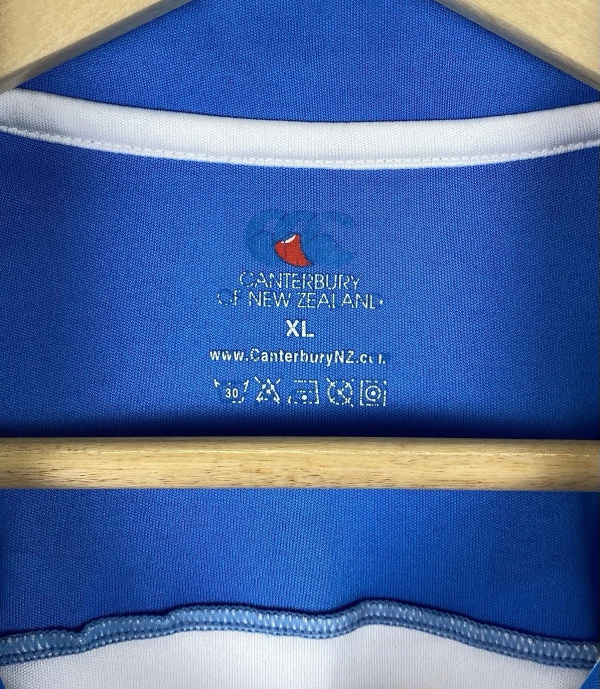 Canterbury of New Zealand Portsmouth 2008/2009 110 Years Football Shirt Soccer Jersey Size US XL / EU 56 / 4 - 7 Thumbnail