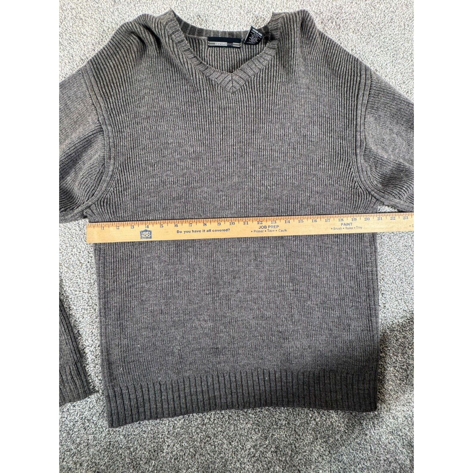 Other Extreme Exg Sweater L Acrylic Y2K Skater Grandpa Streetwear Size US L / EU 52-54 / 3 - 6 Thumbnail