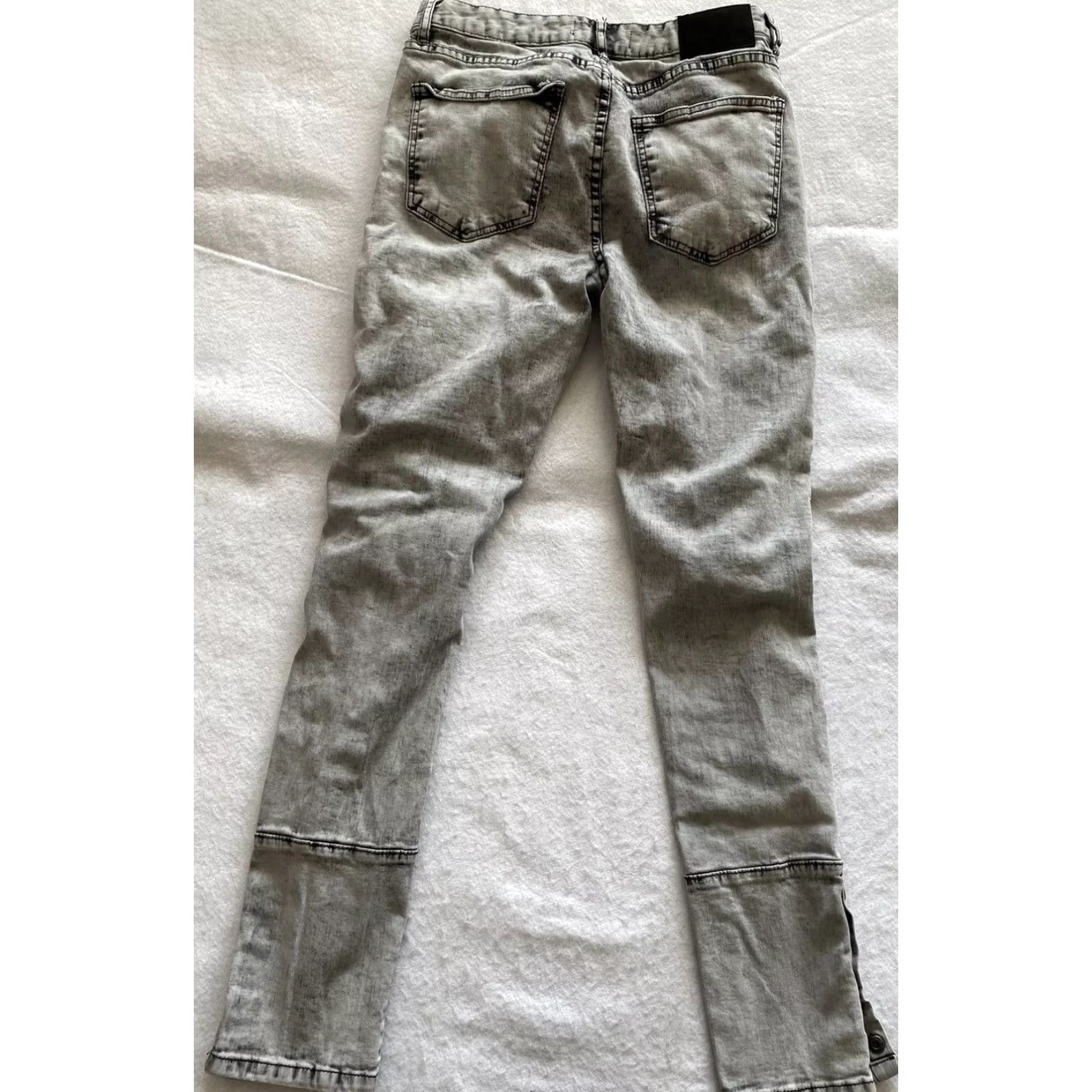 Forever 21 FOREVER 21 Jeans Men 32X32 Slim Distressed Gray Denim Zip Pockets Inseam 32 Modern Modern Mens Size US 32 / EU 48 - 7 Thumbnail