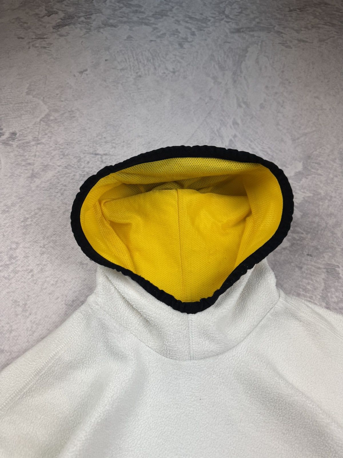 Nike × Vintage NIKE TEDDY FLEECE VINTAGE CENTER LOGO OVERSIZE BOXY HOODIE Size US S / EU 44-46 / 1 - 7 Thumbnail