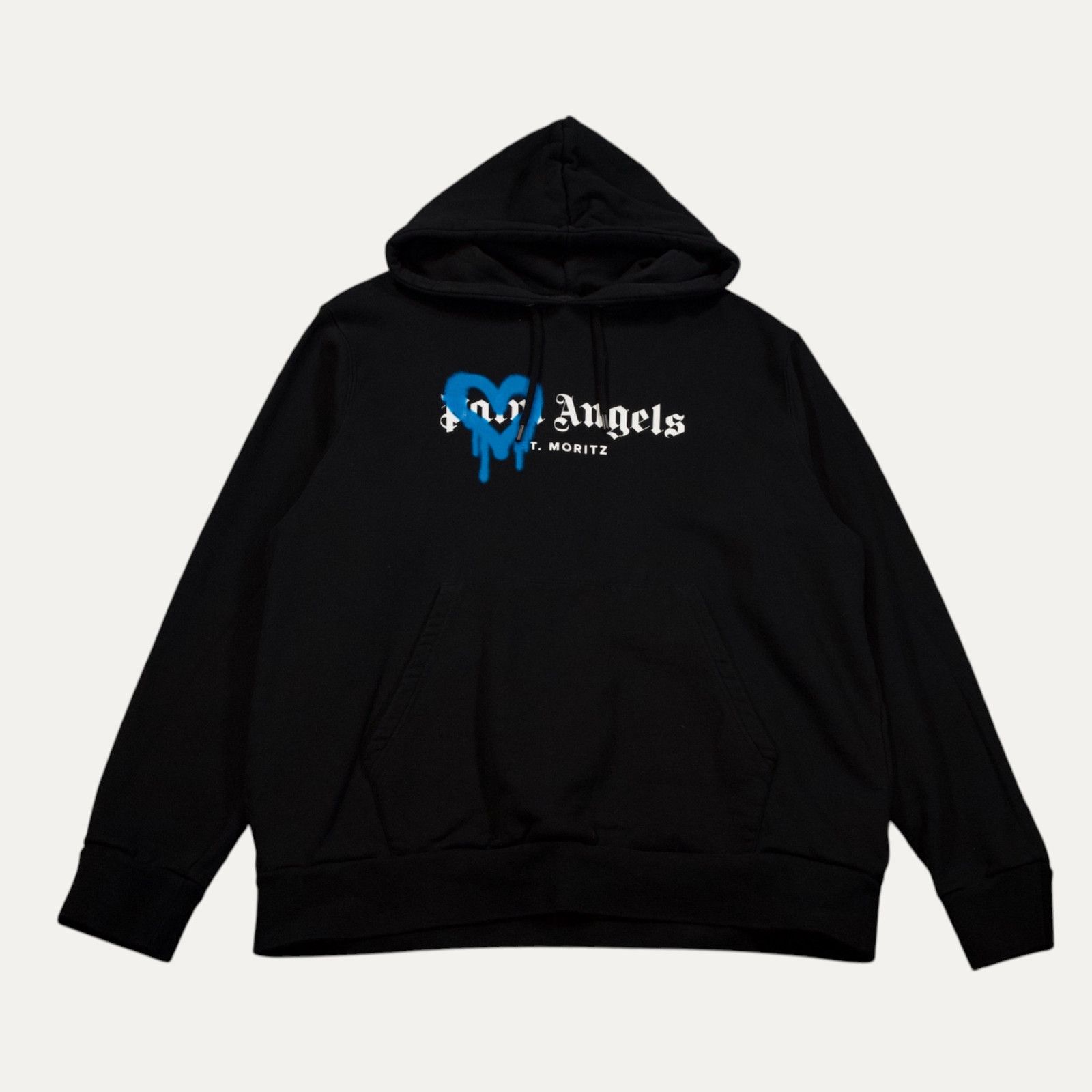 Palm Angels Palm Angels Sprayed Logo St. Moritz Hoodie Size US XXL / EU 58 / 5 - 1 Thumbnail
