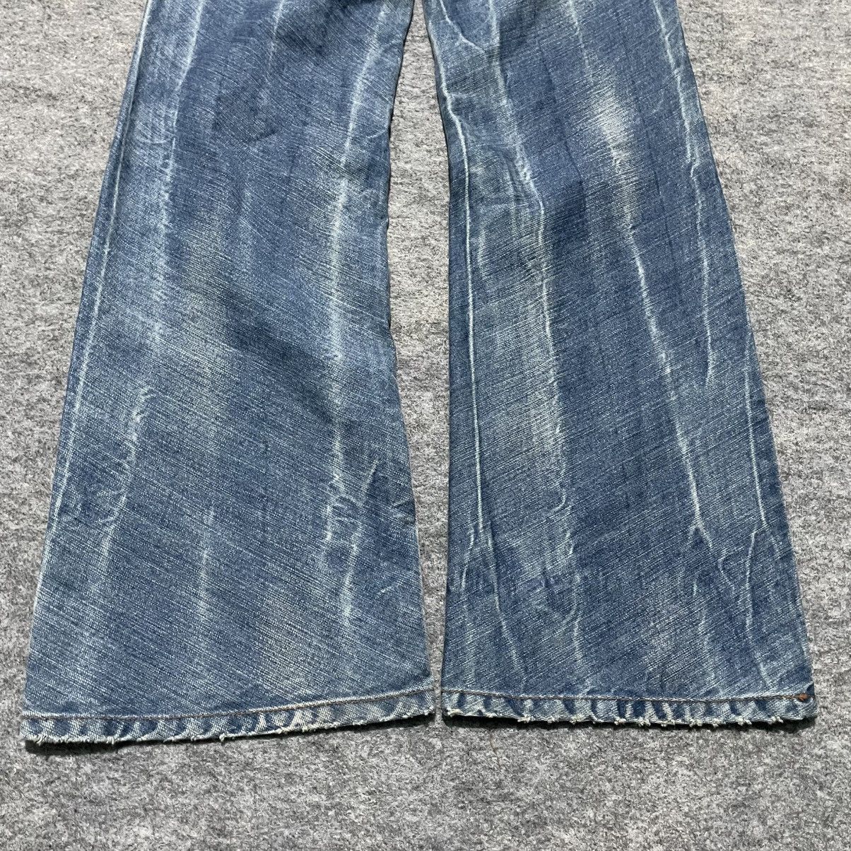 Japanese Brand Japanes brand A&Kei mudwash flare denim Size US 31 - 5 Thumbnail