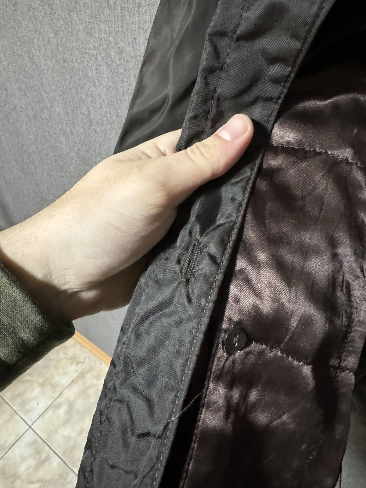 Prada × Vintage Prada Milano Vintage Leather Brown Coat Jacket Size S / US 4 / IT 40 - 10 Thumbnail