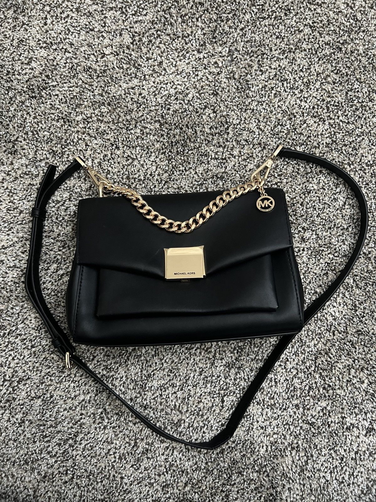 Michael Kors Michael Kors Lita Medium Leather Crossbody Bag Size ONE SIZE - 2 Thumbnail