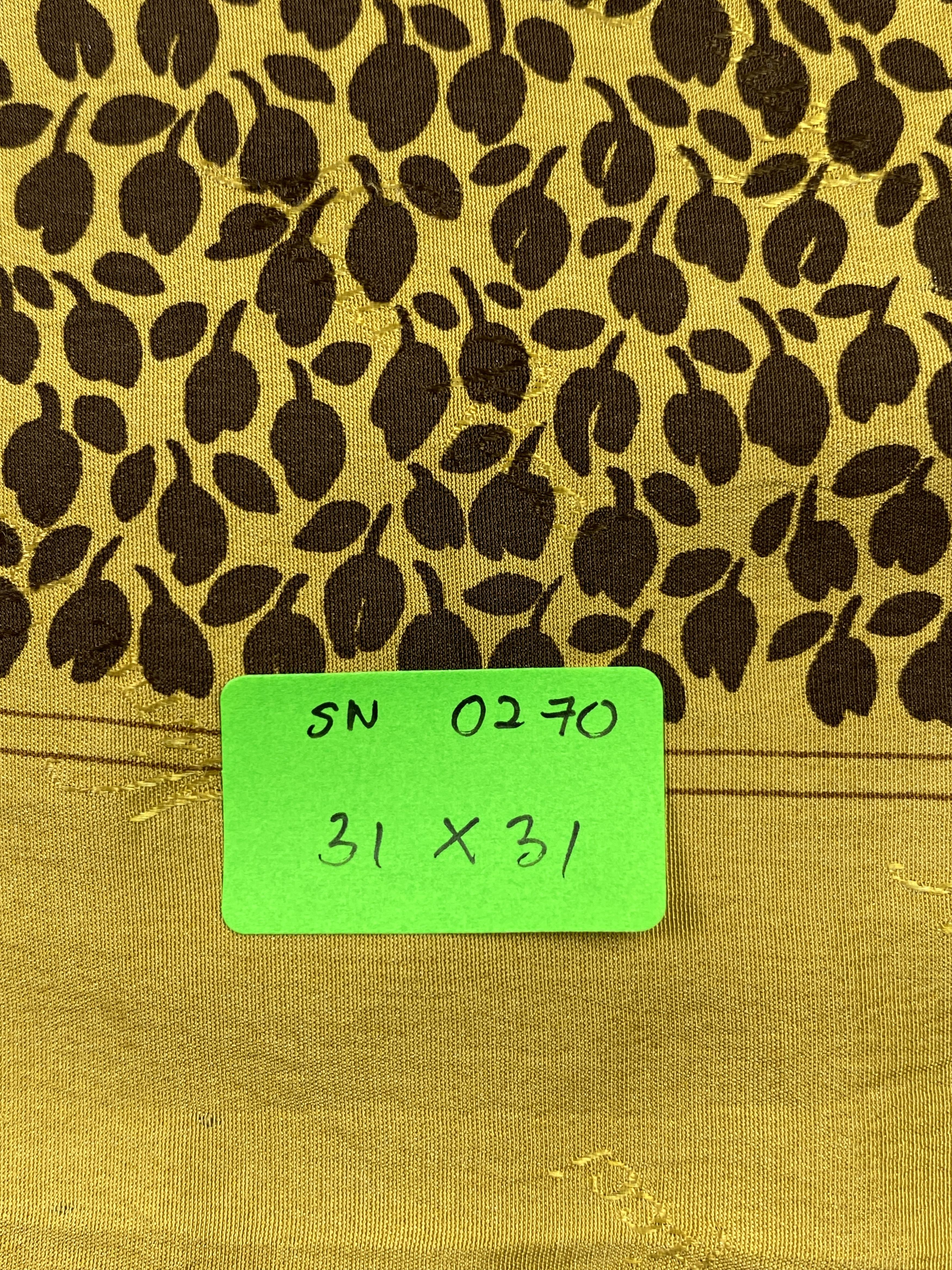 Other Vintage Nina Ricci Leopard Print Silk Scarf SN0270 Size ONE SIZE - 7 Thumbnail