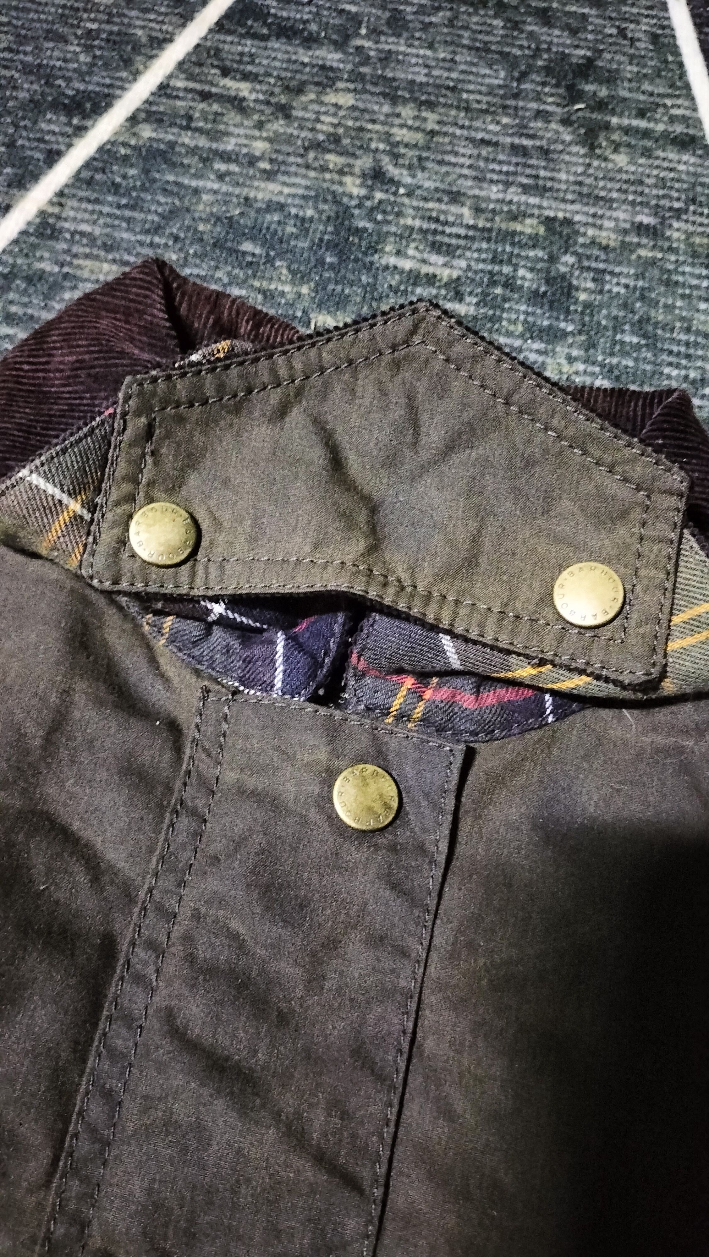 Barbour Vintage Barbour Rider Trench Coat Leather Suede Windbreaker Size S / US 4 / IT 40 - 6 Thumbnail