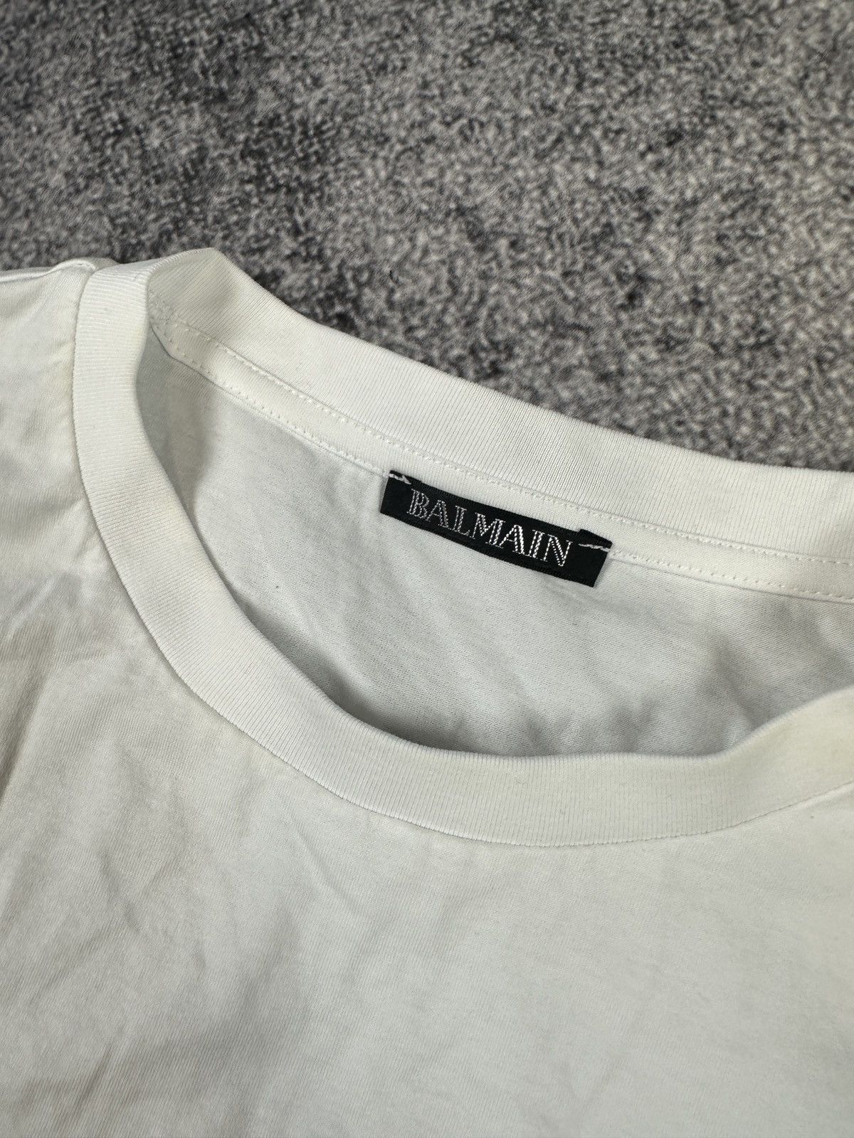 Vintage Luxury Balmain T-shirt Streetwear Rare Casual Logo VTg M Size US M / EU 48-50 / 2 - 3 Thumbnail