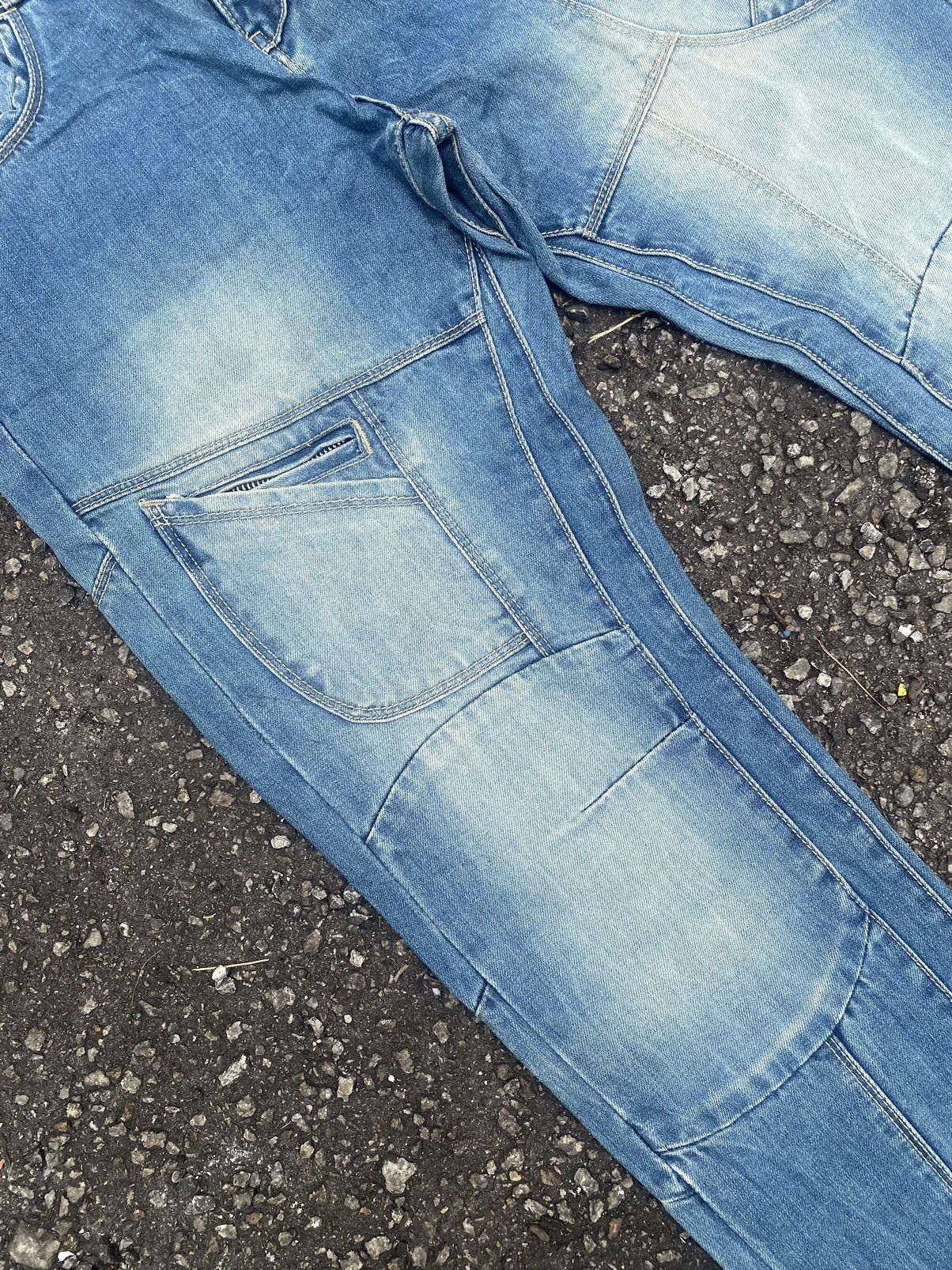 Other Multi Pocket Pants Biker Jeans Plot Denim Size US 32 / EU 48 - 3 Thumbnail