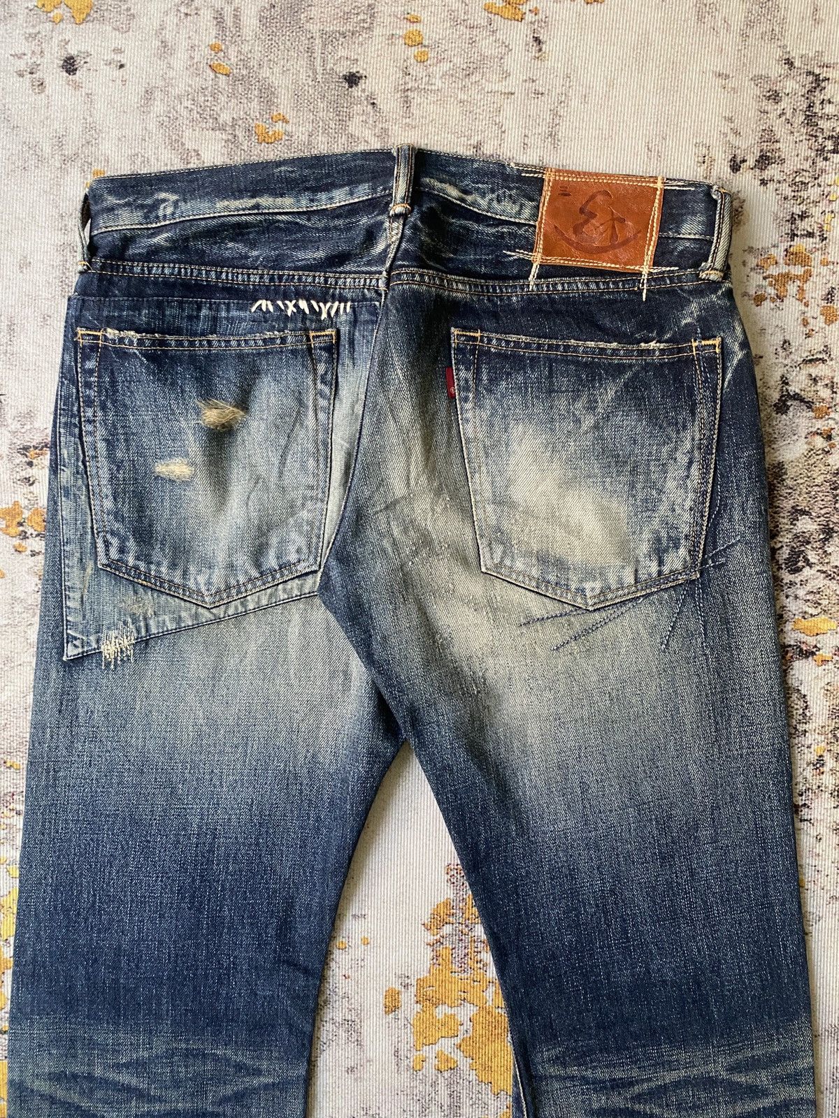 Kapital Vintage Eternal Japan Patchwork Boro Design Kapital Denim Size US 31 - 12 Thumbnail