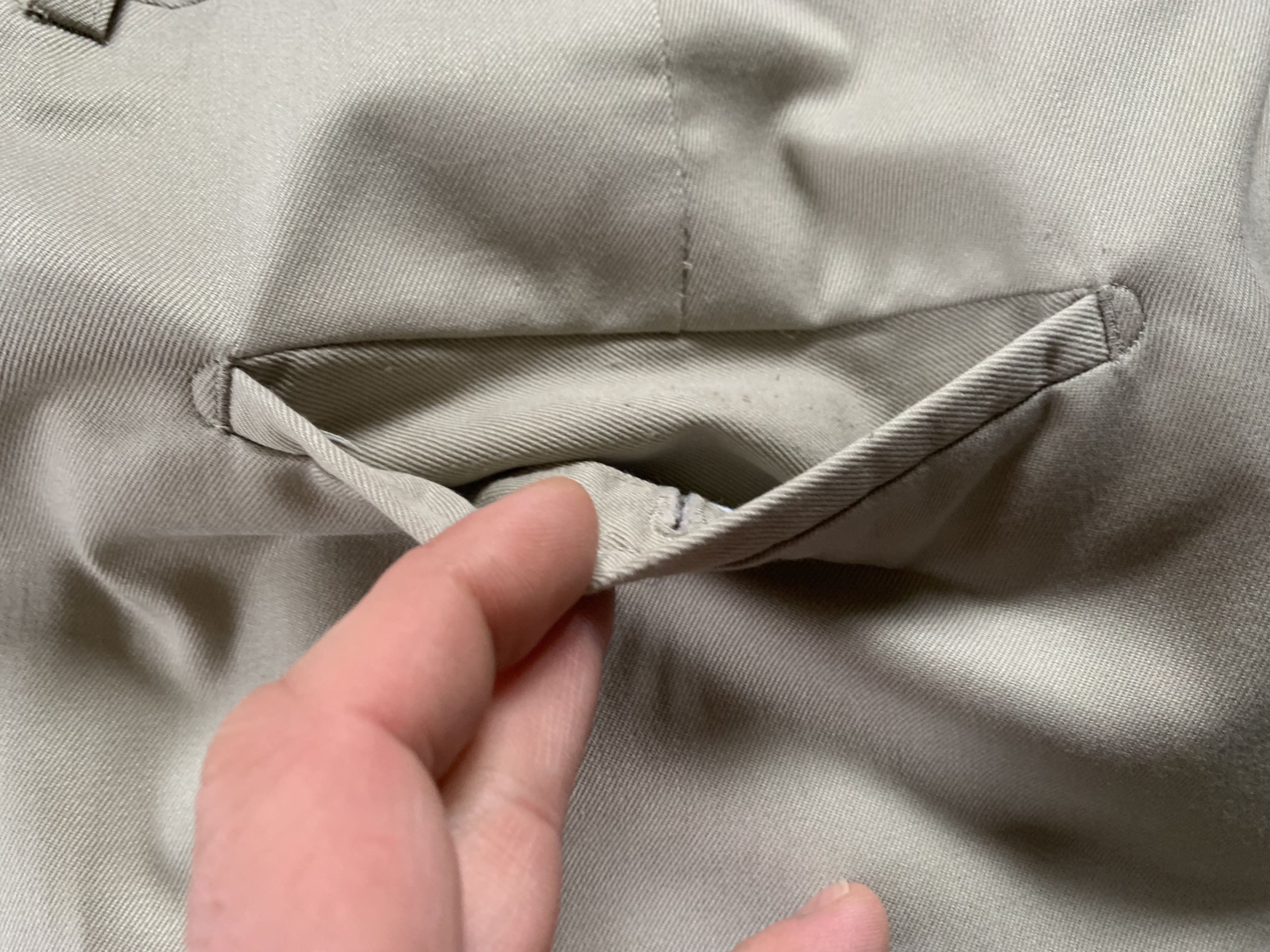 Lacoste × Vintage Vintage Lacoste Grey Trousers Size US 32 / EU 48 - 12 Thumbnail