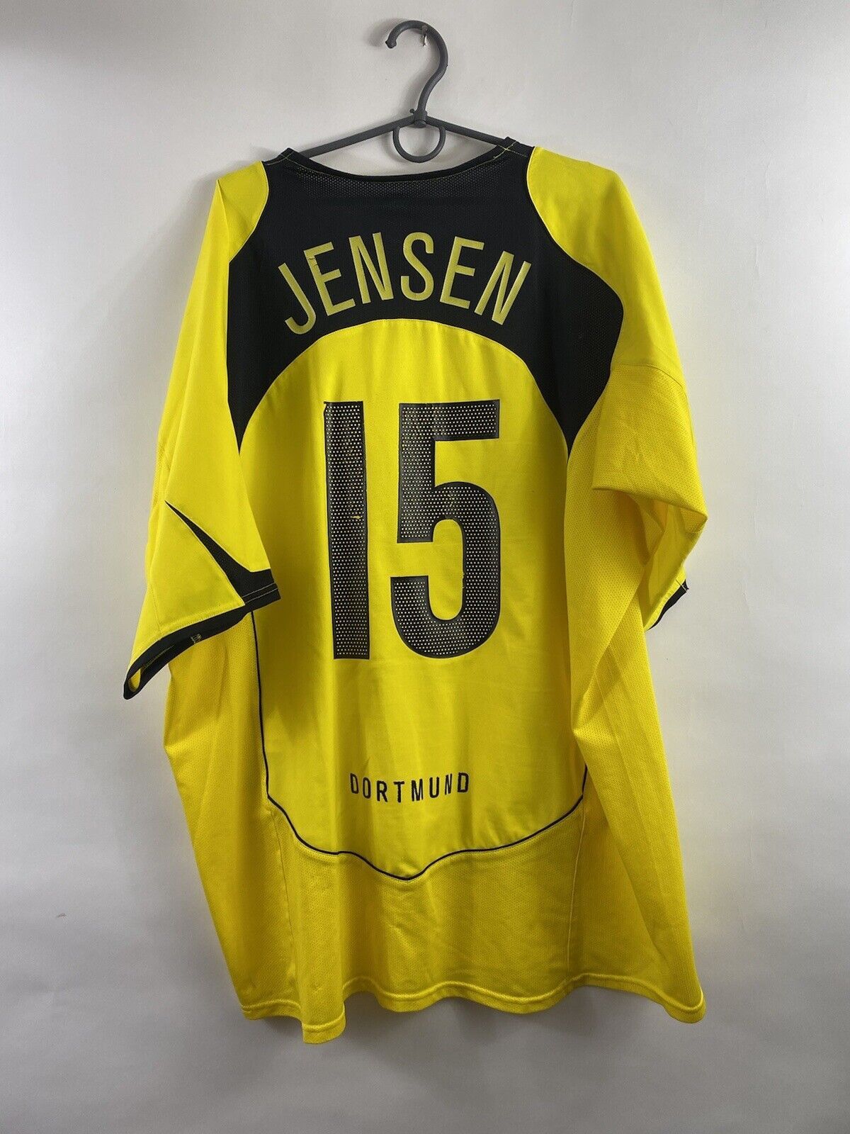 Maillot Extérieur Borussia Dortmund 2004-2005 Nike - Taille M - Occasion Très Bon État