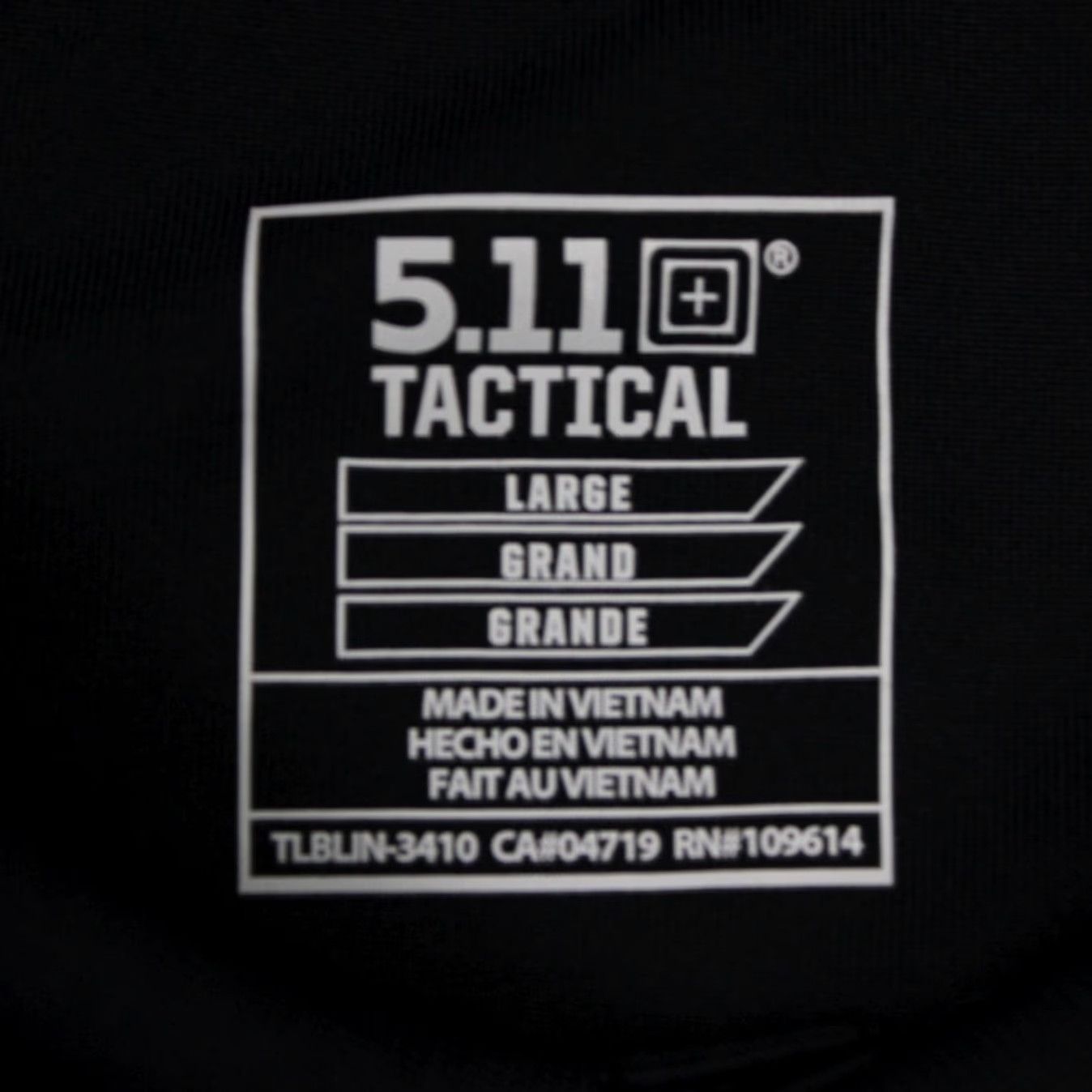 Vintage 5.11 Tactical Helios Polo Shirt Mens Large Black Short Sleeve Polyester Pullover Polo Size US L / EU 52-54 / 3 - 7 Thumbnail