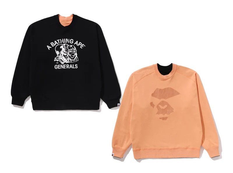 Bape Bape Reversible Sweatshirt Size ONE SIZE - 1 Thumbnail